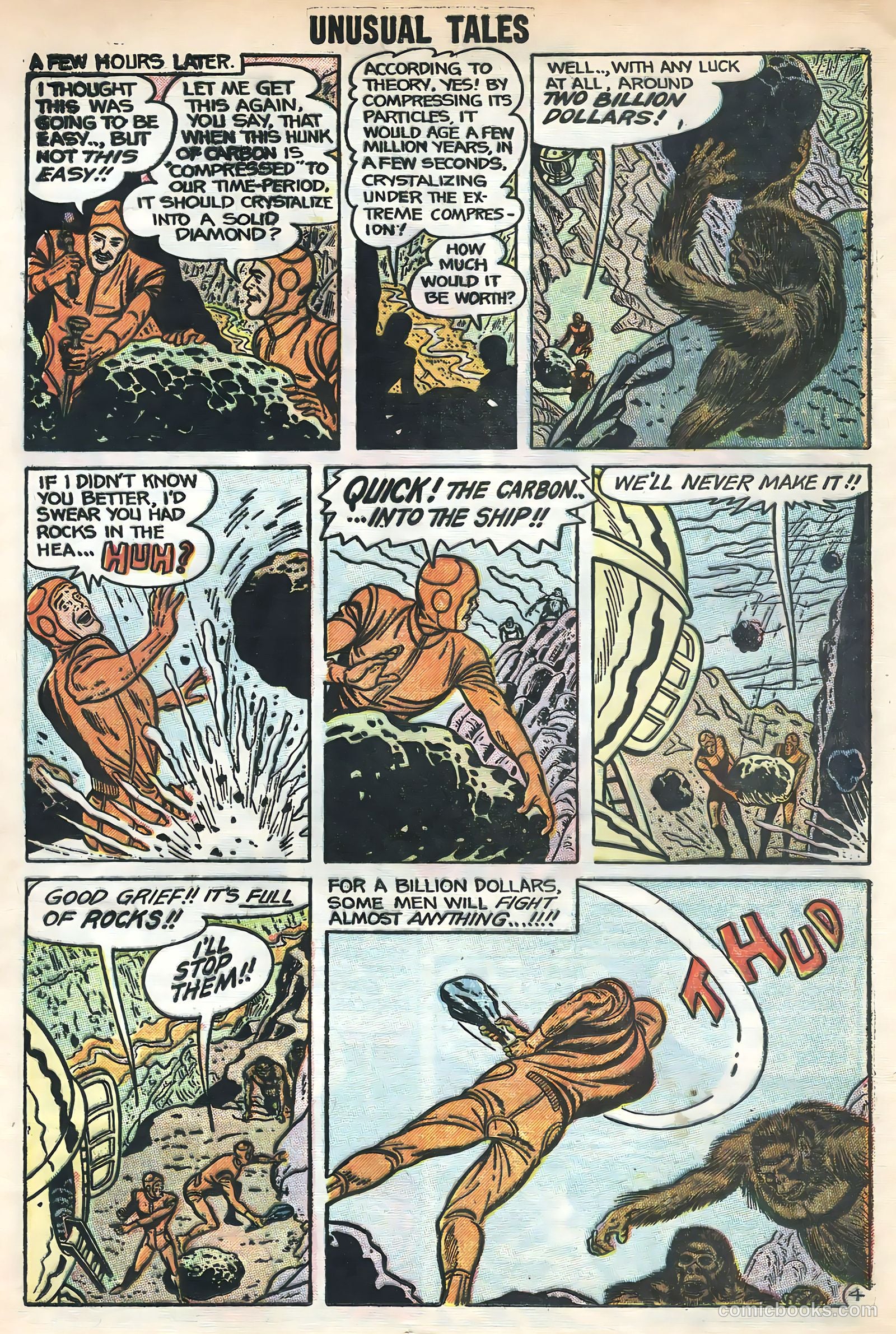 Unusual Tales #3 (1956) — page 12 of 36