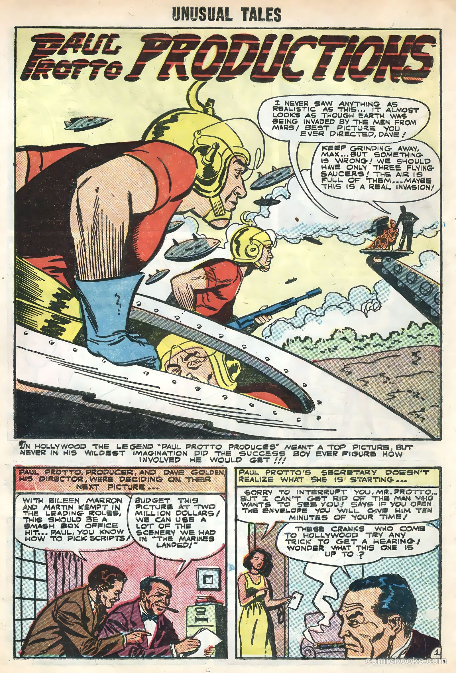 Unusual Tales #3 (1956) — page 14 of 36