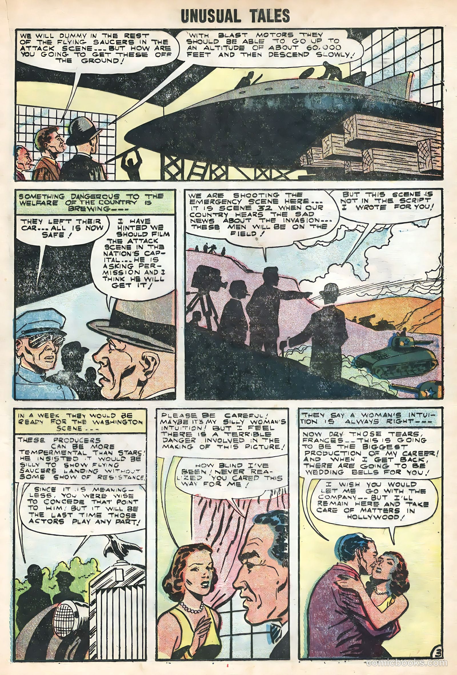 Unusual Tales #3 (1956) — page 17 of 36