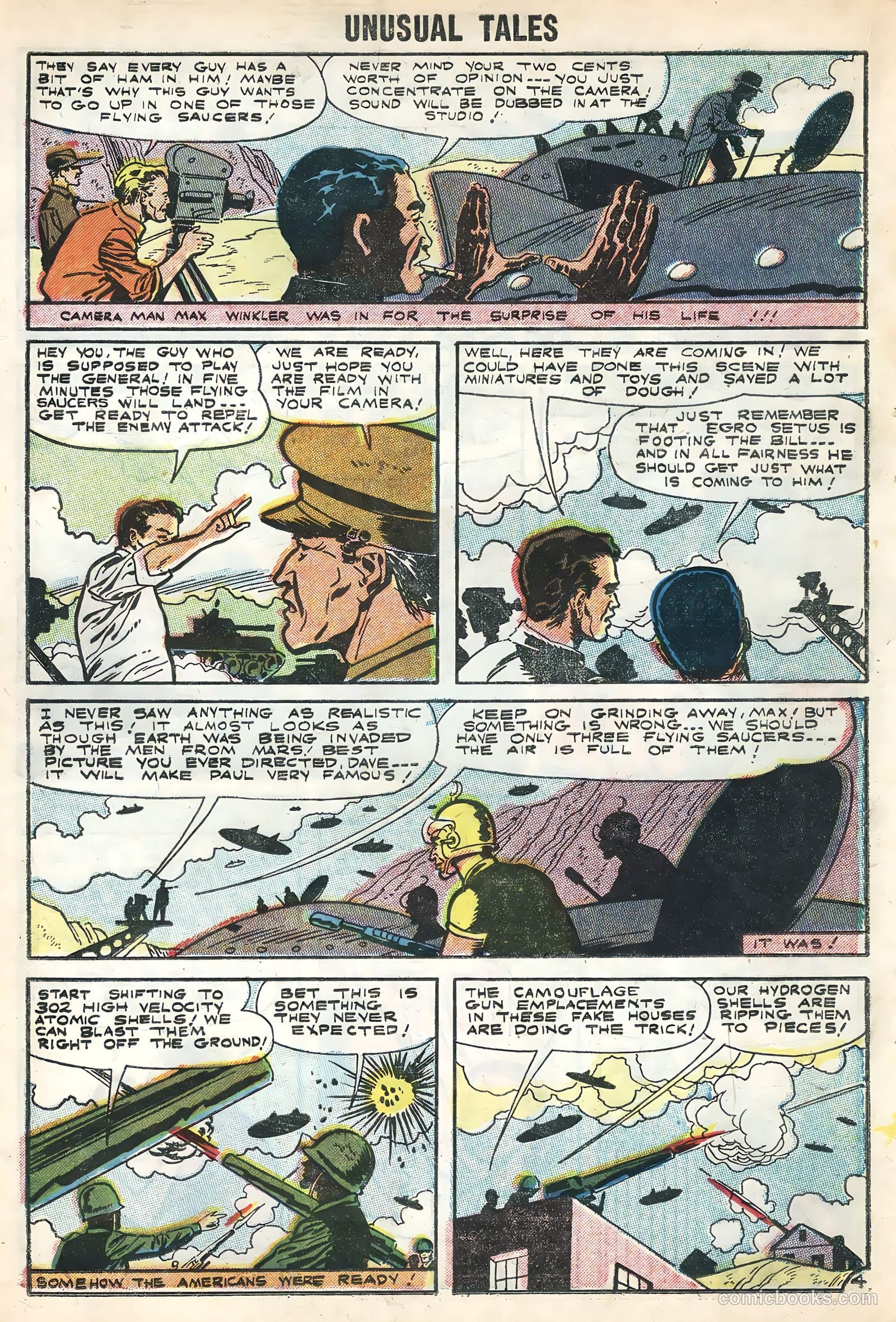 Unusual Tales #3 (1956) — page 18 of 36