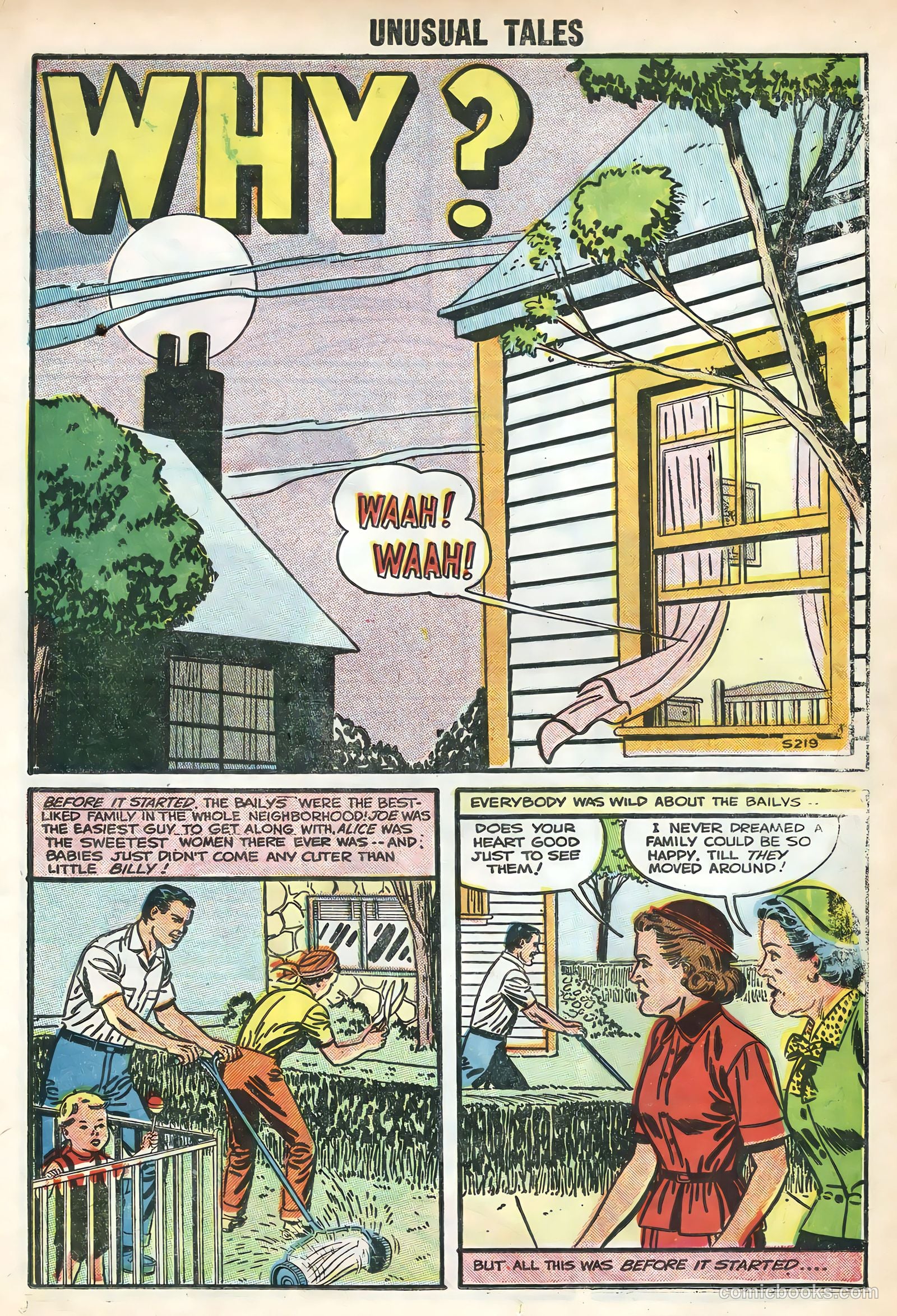 Unusual Tales #3 (1956) — page 23 of 36