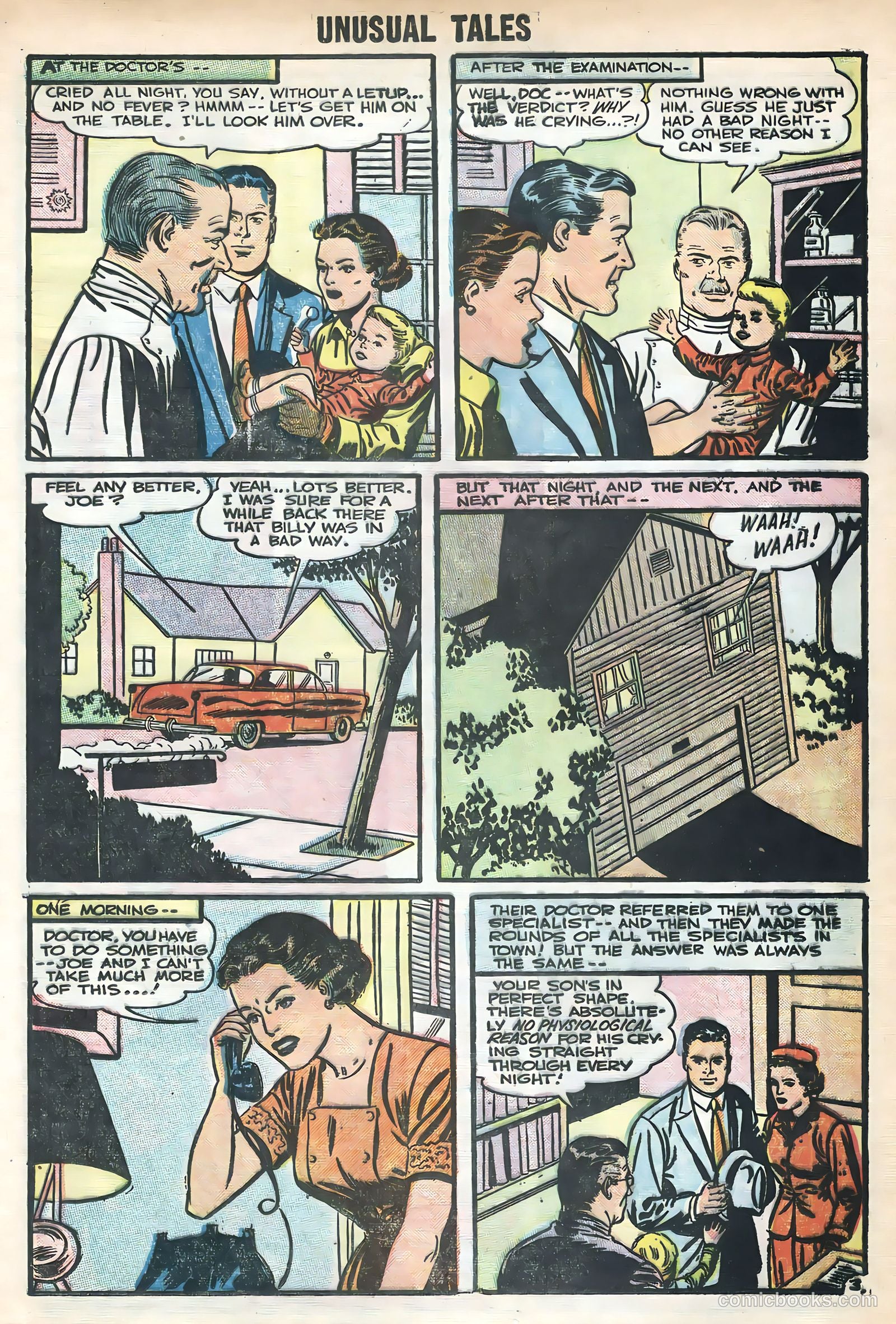 Unusual Tales #3 (1956) — page 25 of 36