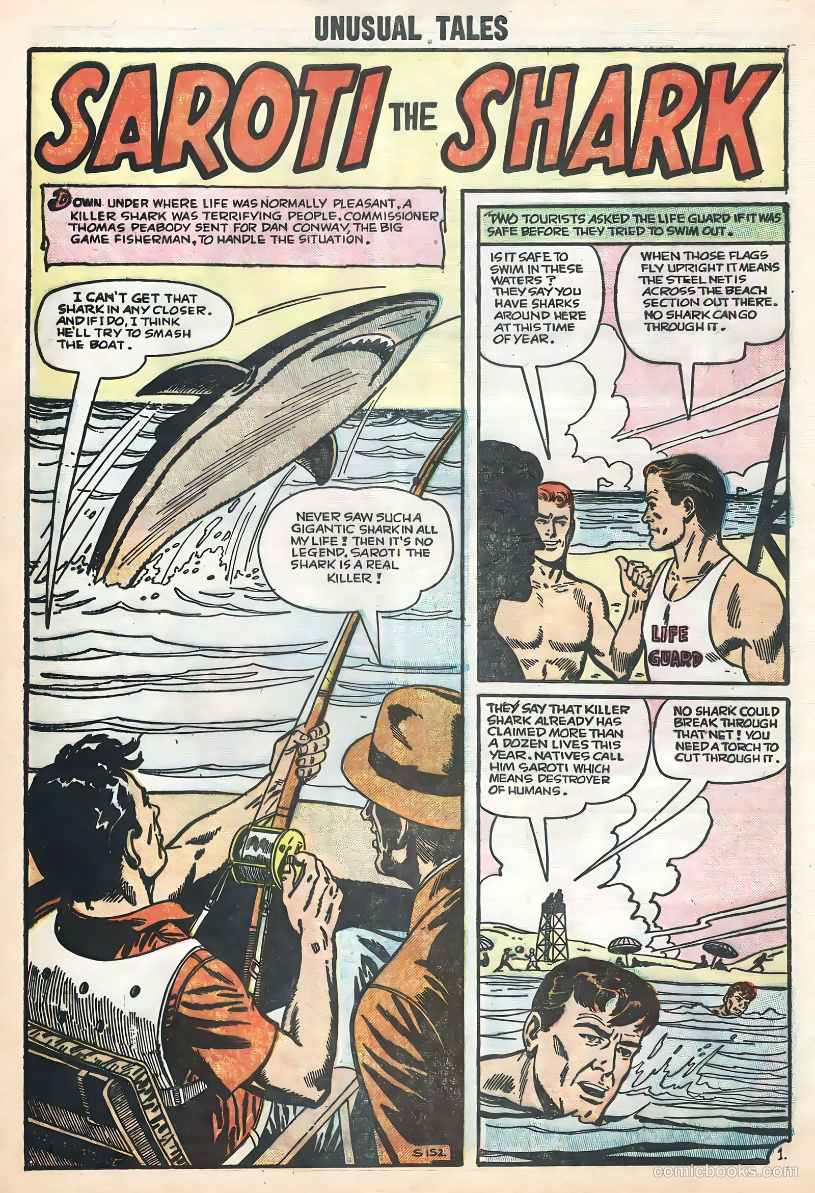 Unusual Tales #3 (1956) — page 28 of 36