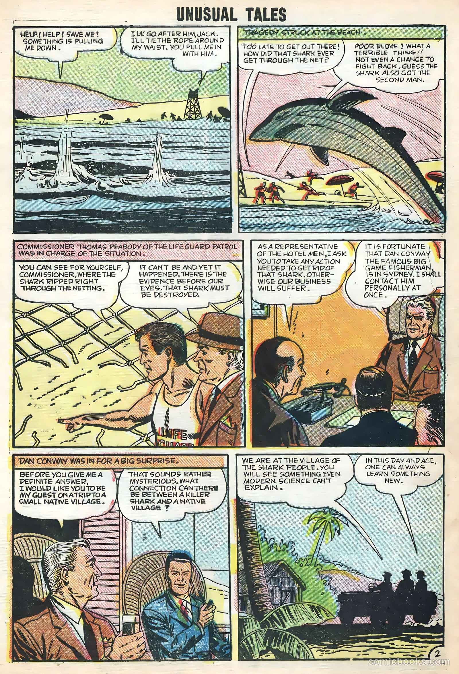 Unusual Tales #3 (1956) — page 29 of 36