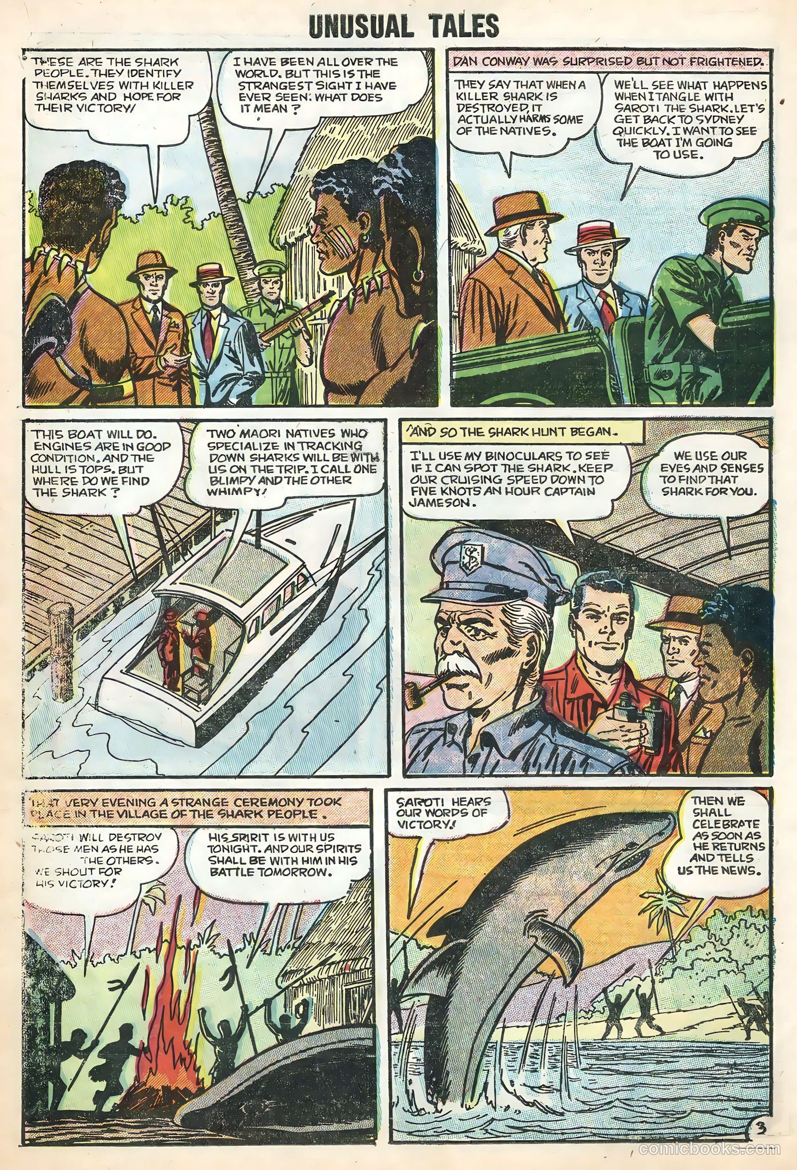 Unusual Tales #3 (1956) — page 30 of 36