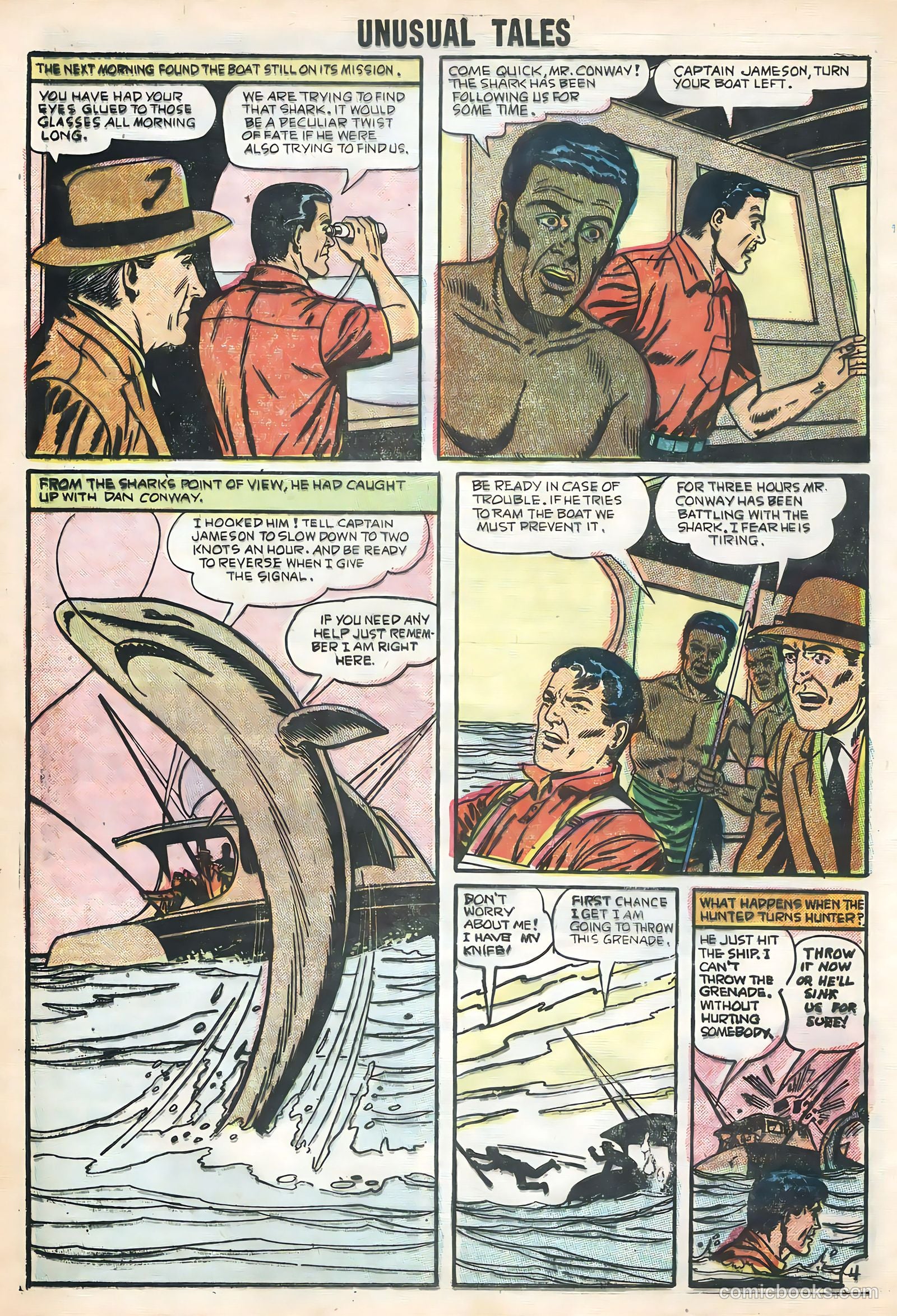 Unusual Tales #3 (1956) — page 32 of 36