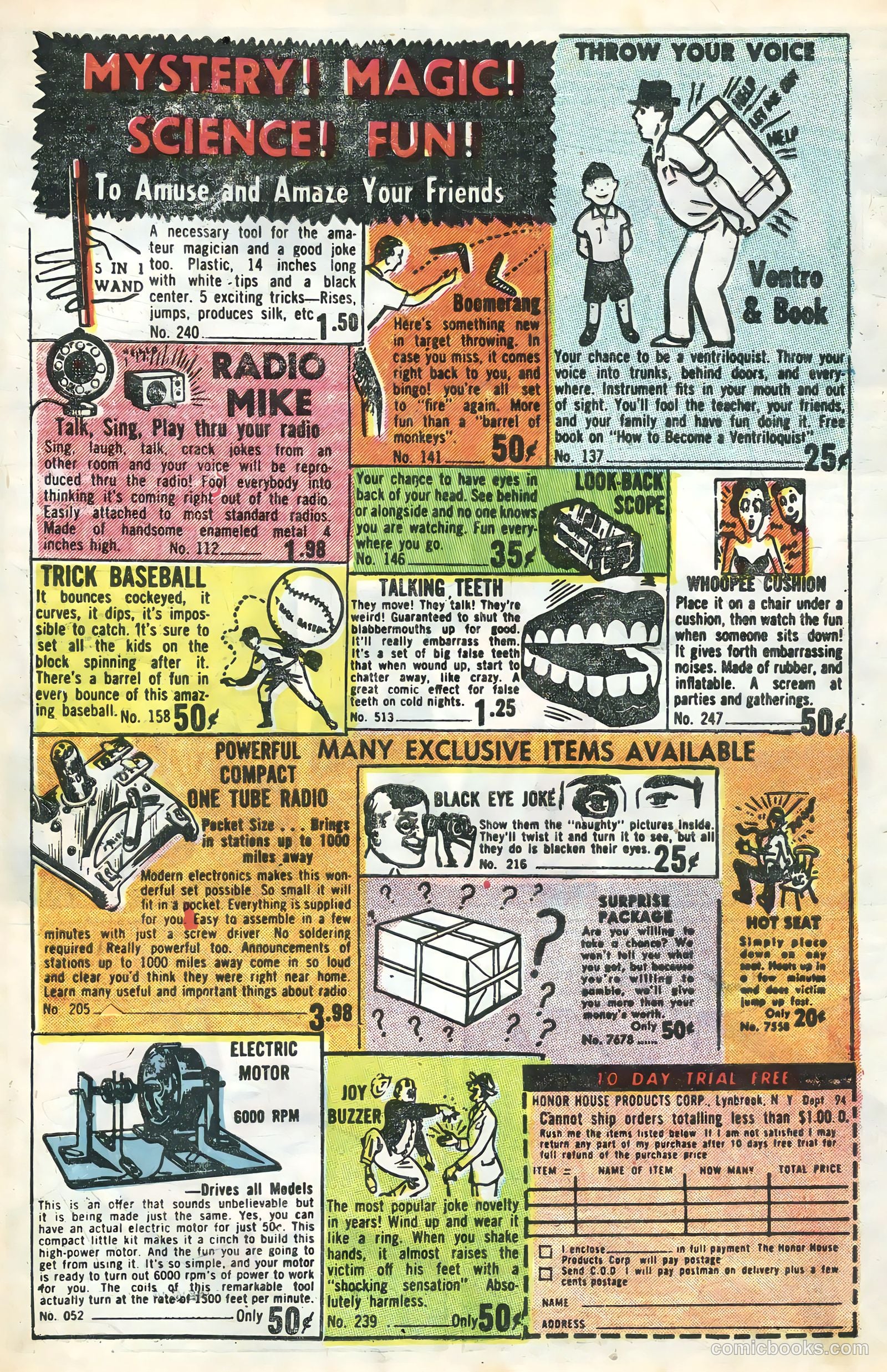 Unusual Tales #3 (1956) — page 34 of 36