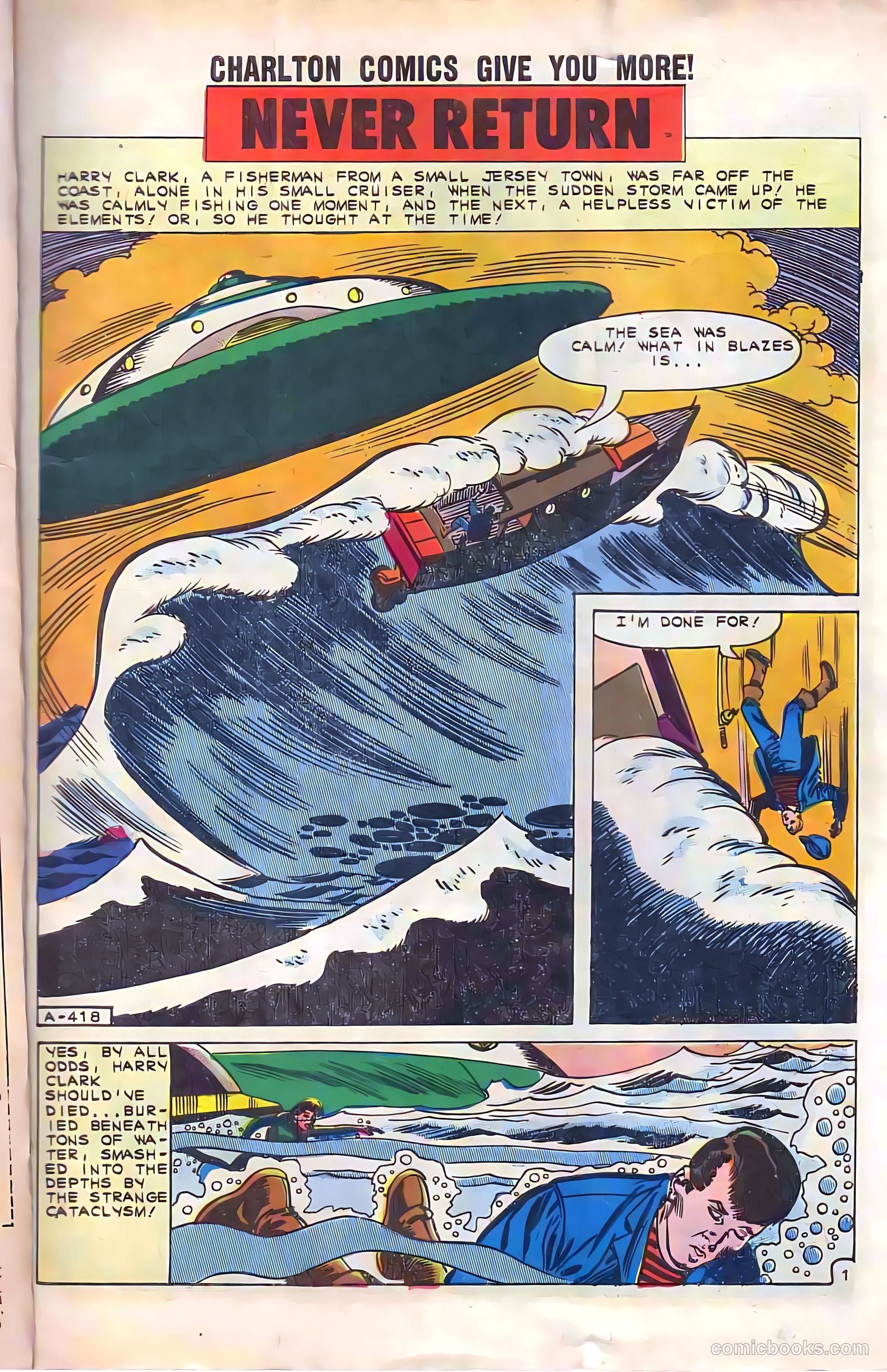 Unusual Tales #30 (1961) — page 3 of 36
