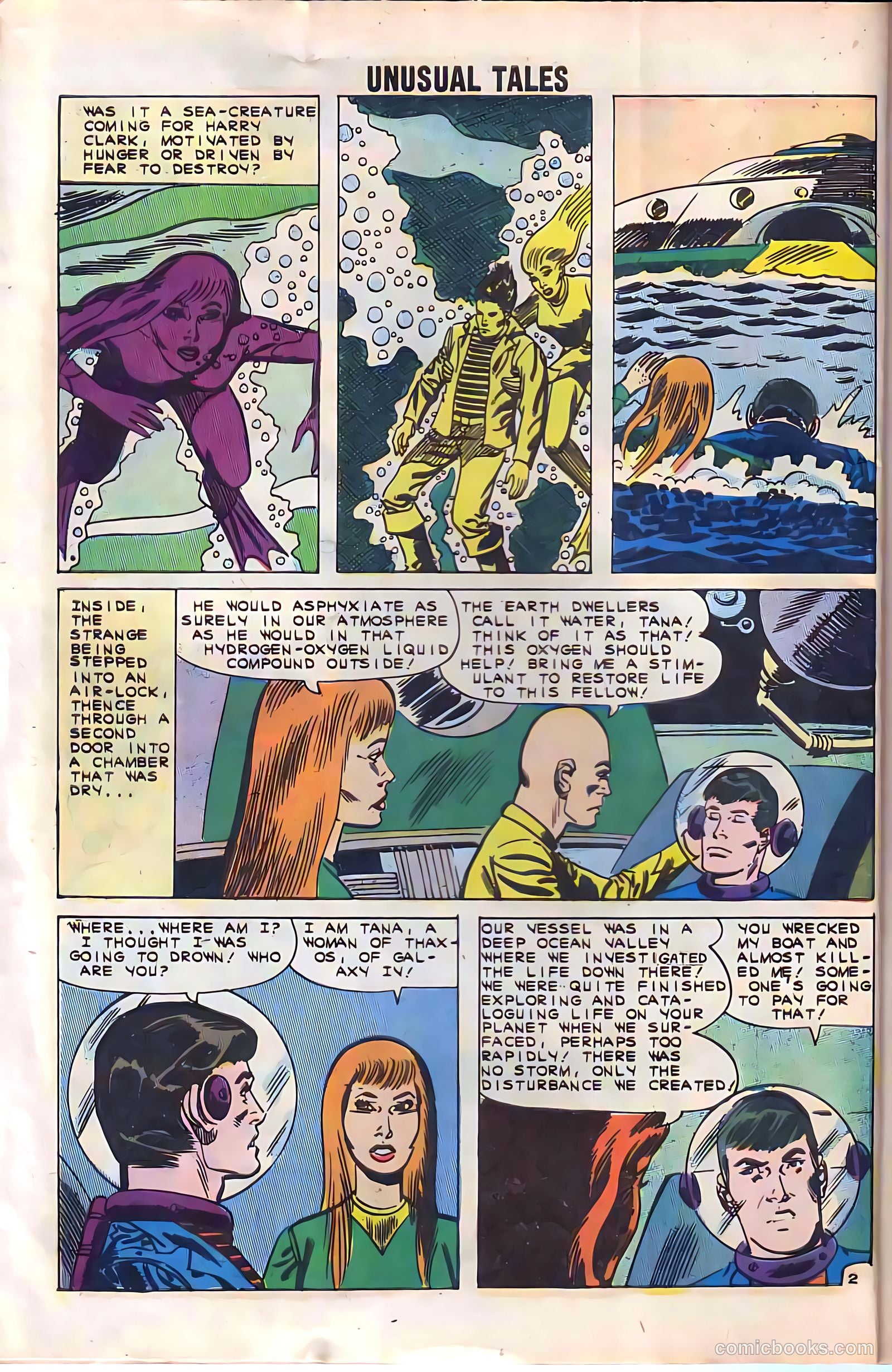 Unusual Tales #30 (1961) — page 4 of 36