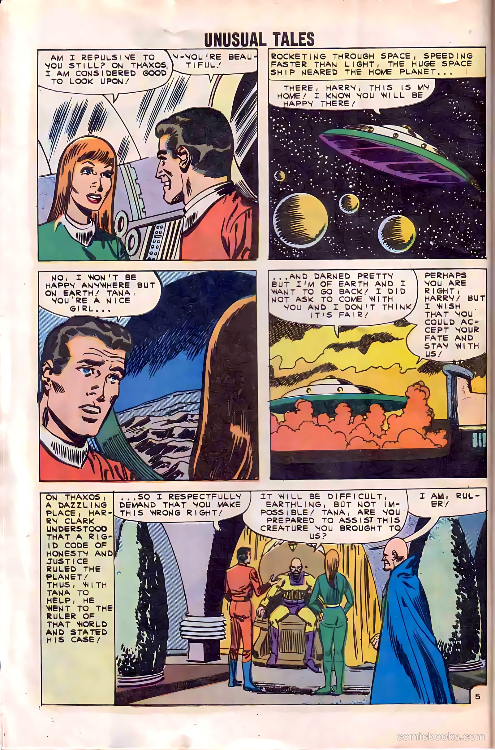 Unusual Tales #30 (1961) — page 8 of 36