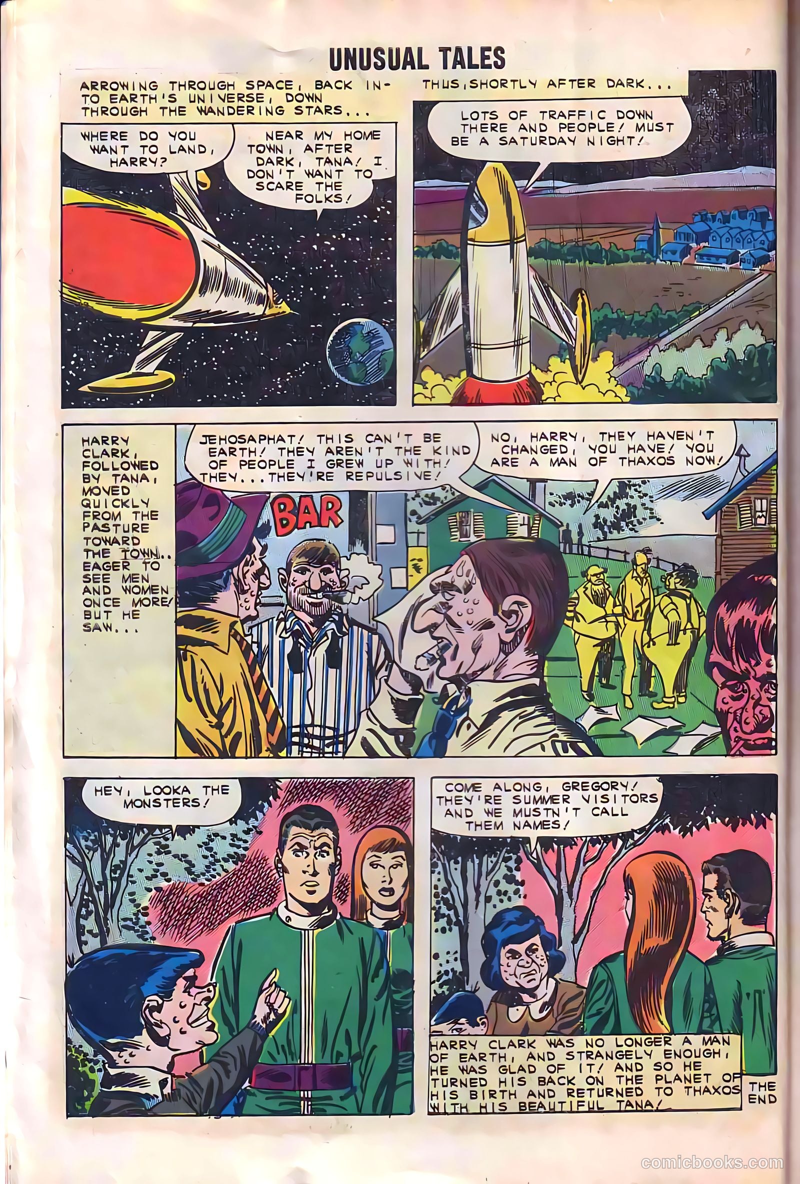 Unusual Tales #30 (1961) — page 10 of 36