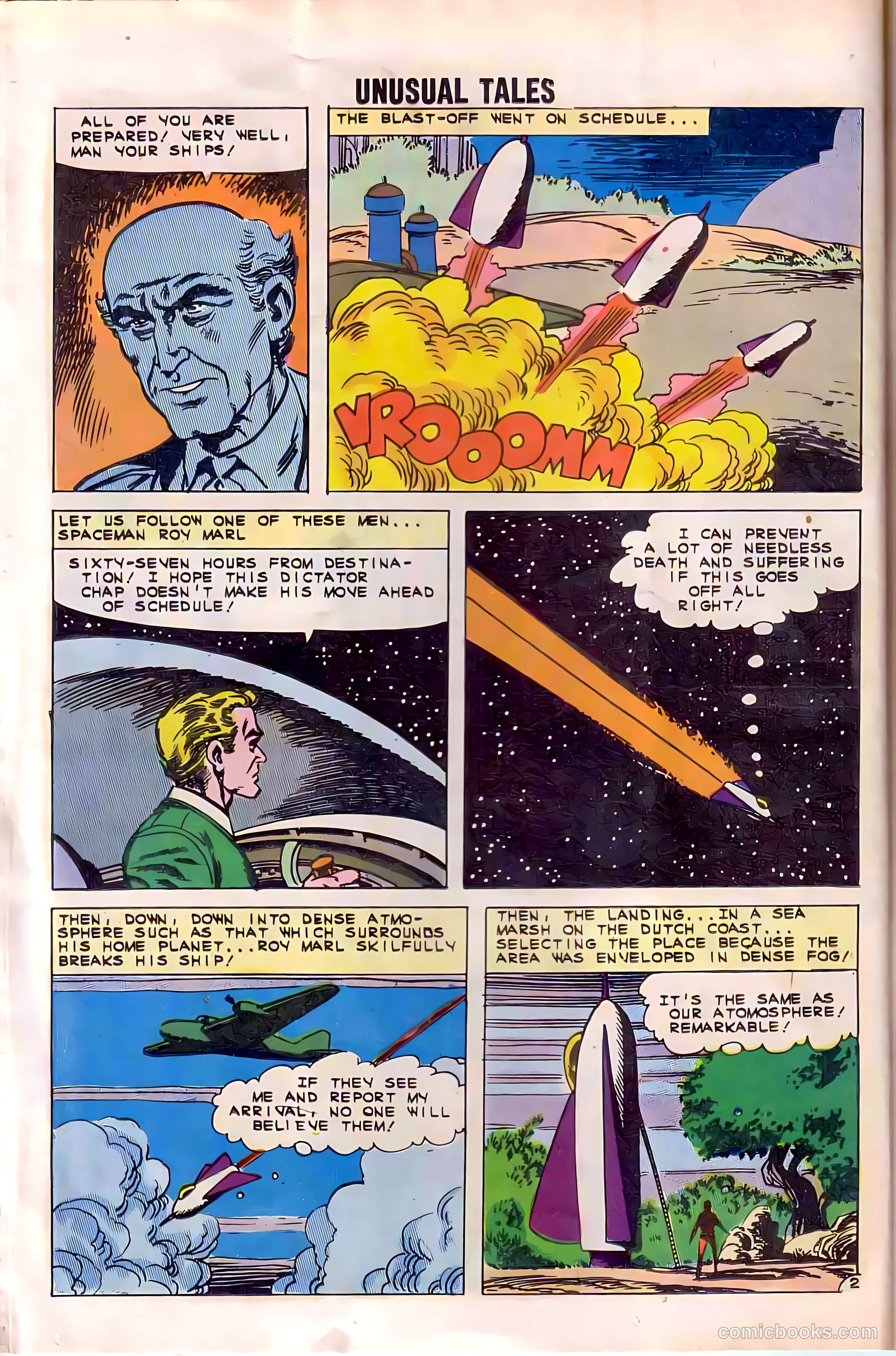Unusual Tales #30 (1961) — page 12 of 36