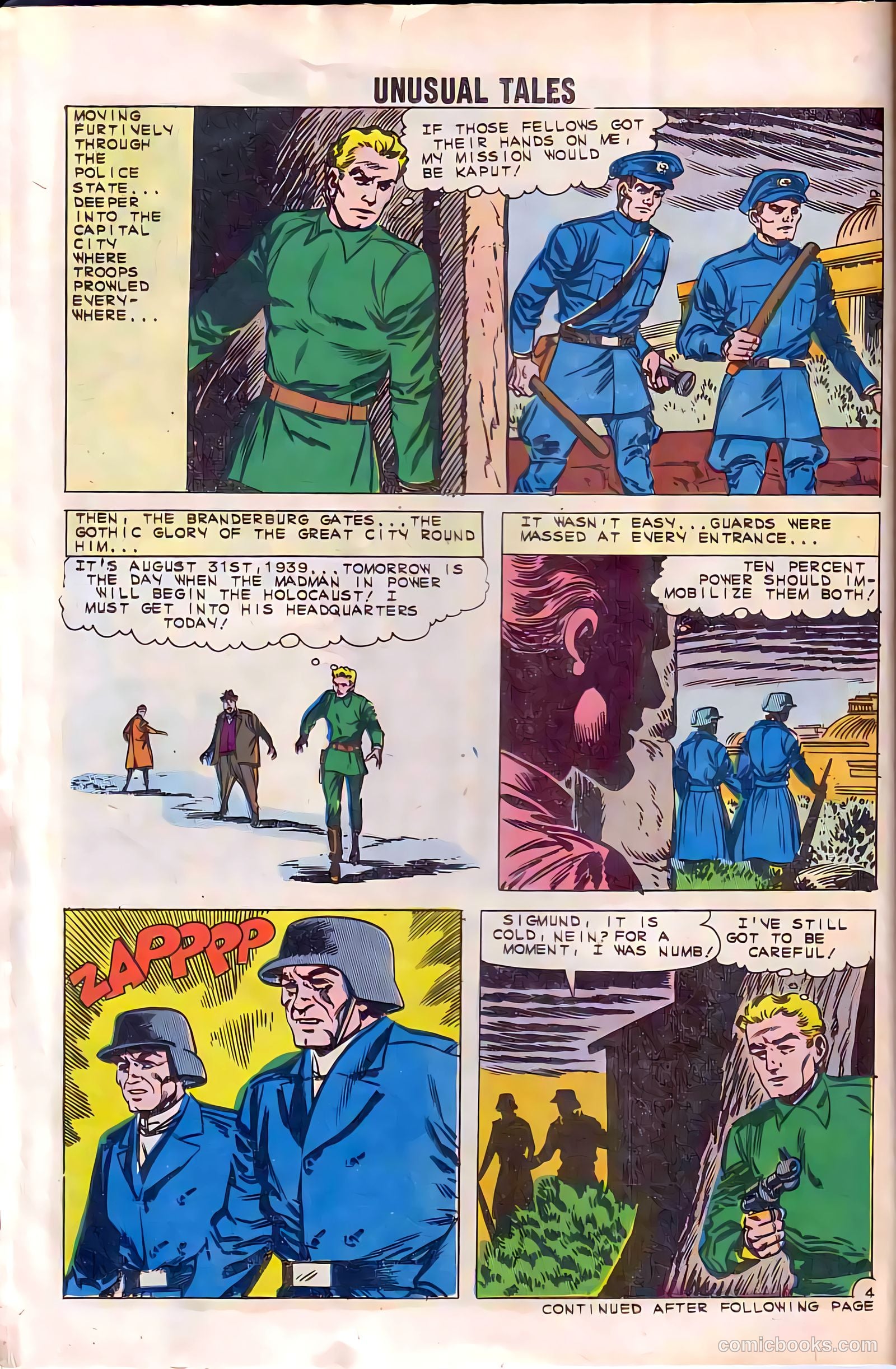 Unusual Tales #30 (1961) — page 14 of 36