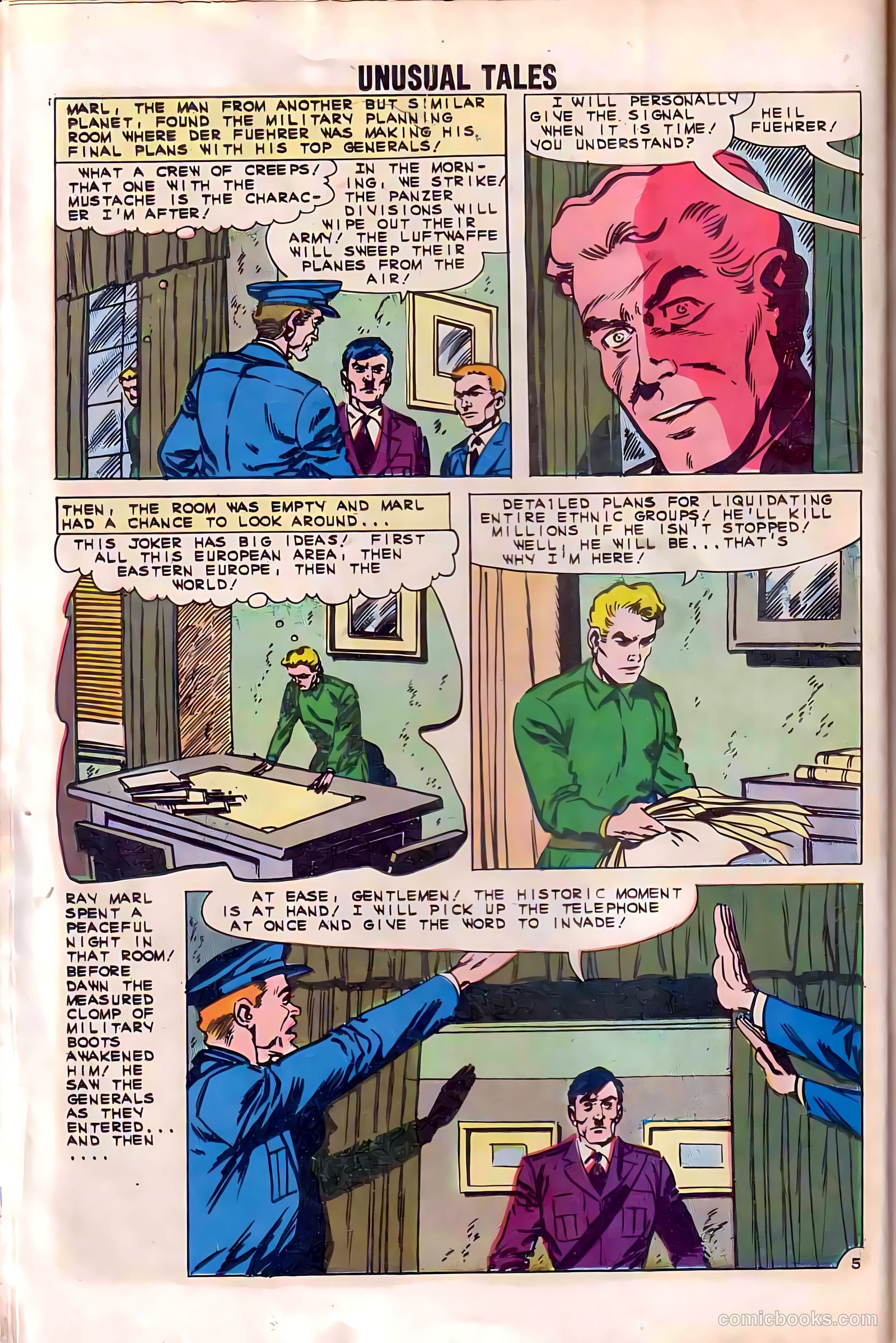 Unusual Tales #30 (1961) — page 16 of 36