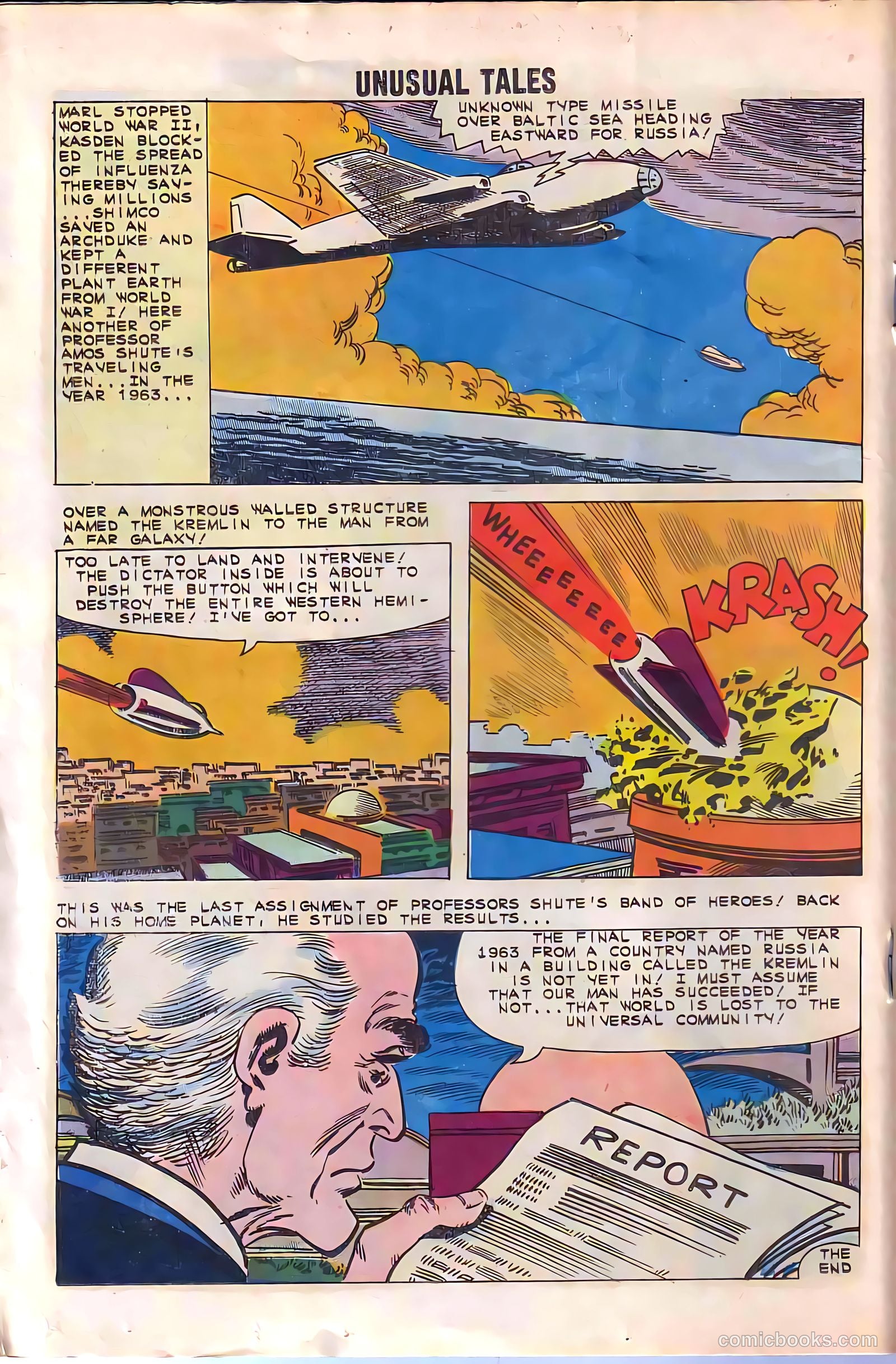 Unusual Tales #30 (1961) — page 18 of 36