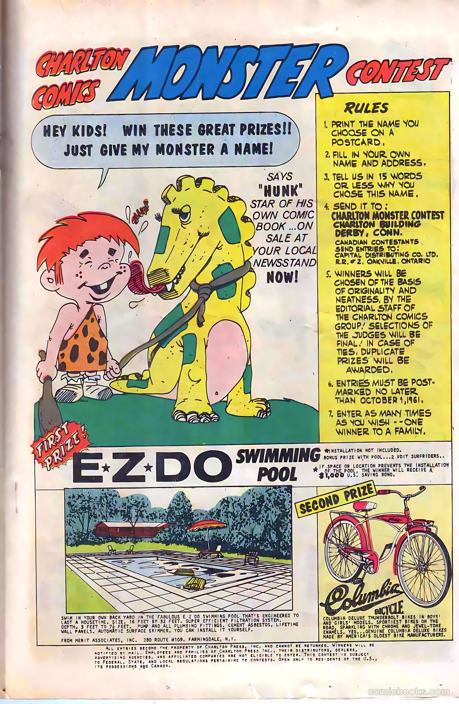 Unusual Tales #30 (1961) — page 19 of 36