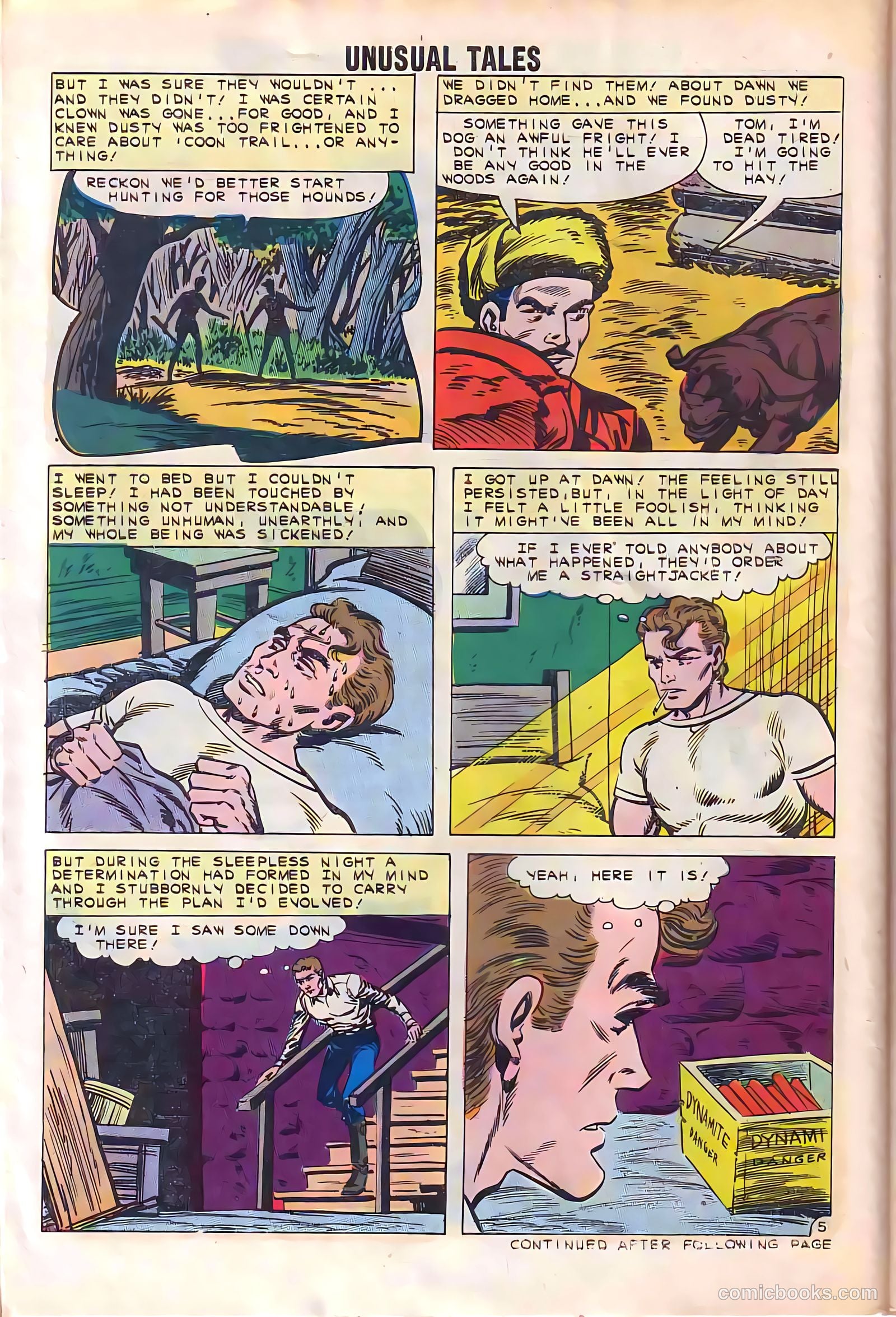 Unusual Tales #30 (1961) — page 30 of 36