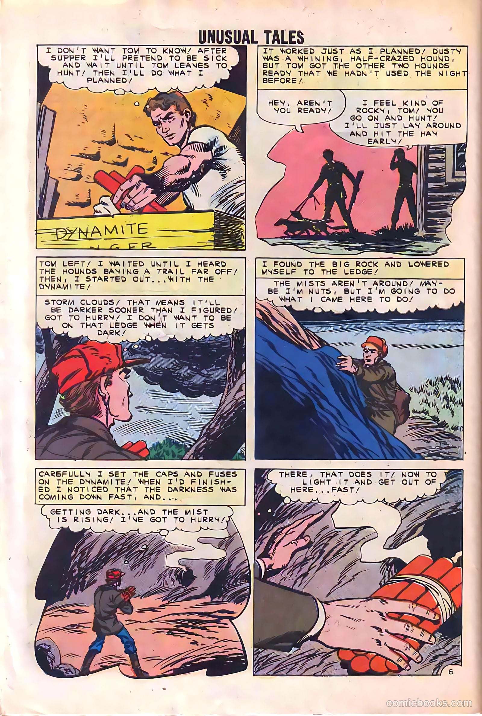 Unusual Tales #30 (1961) — page 32 of 36