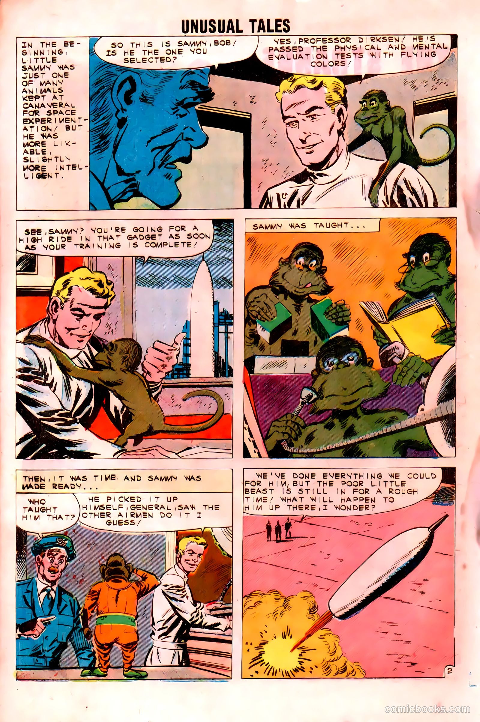 Unusual Tales #31 (1961) — page 4 of 36