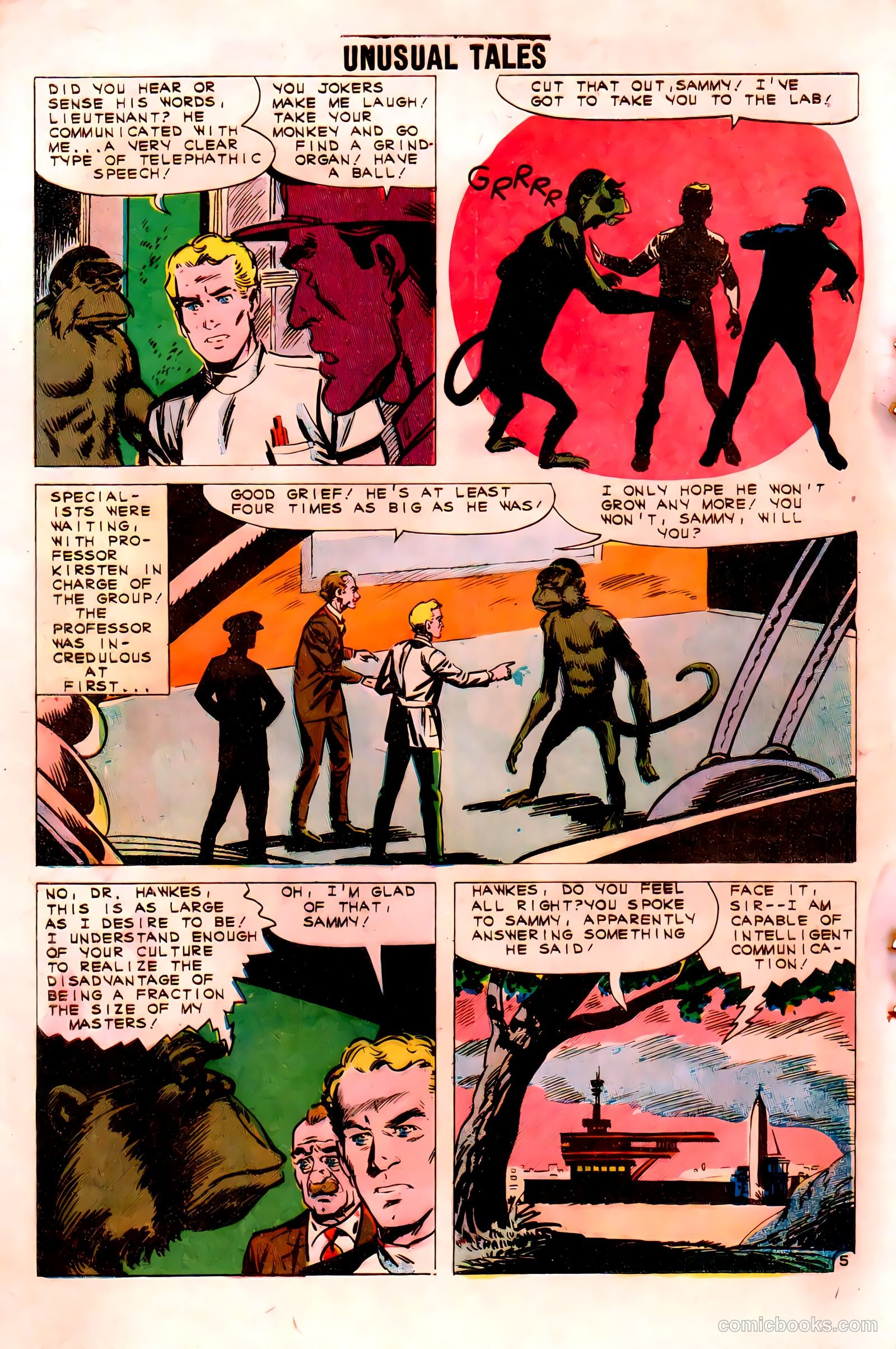 Unusual Tales #31 (1961) — page 8 of 36