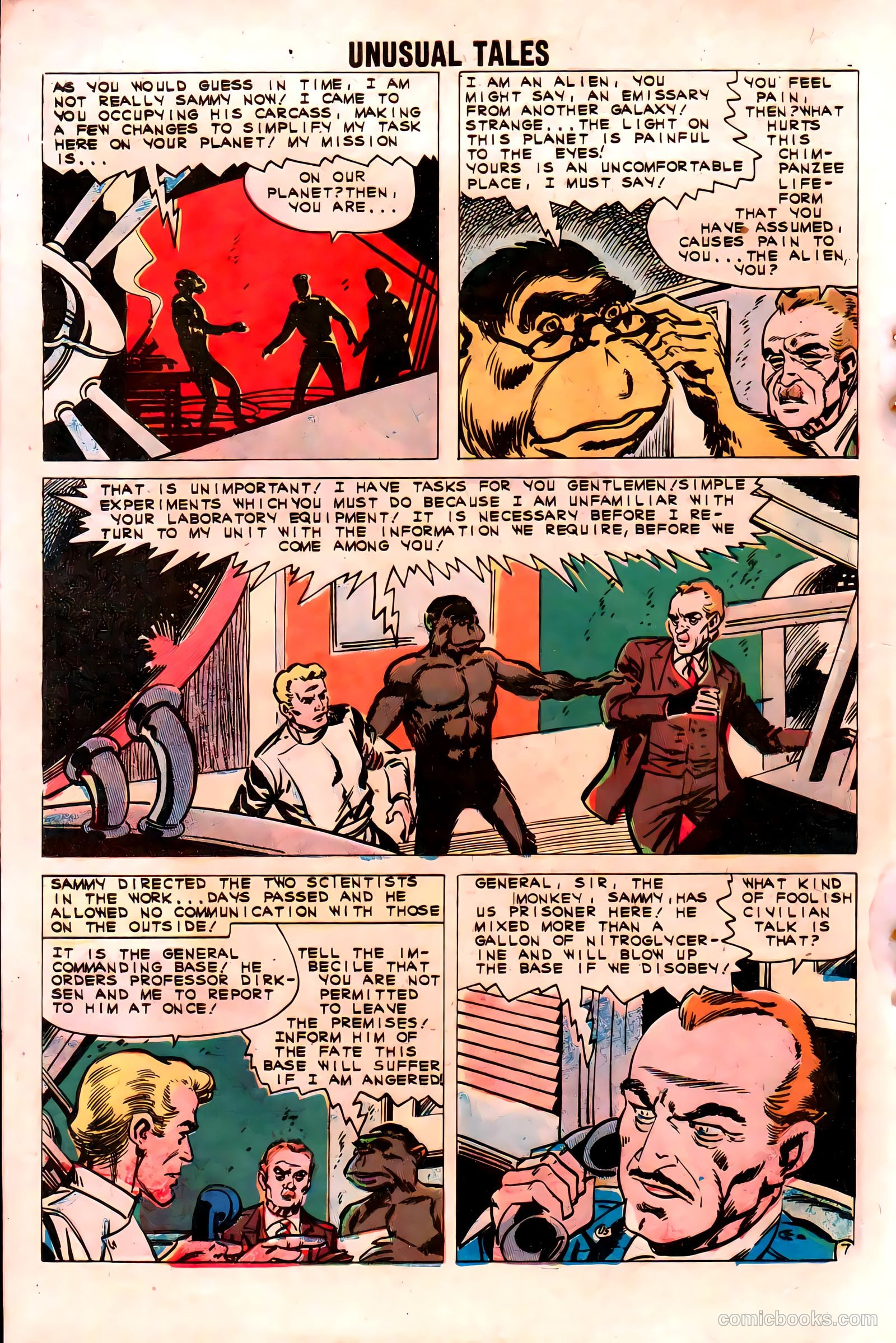 Unusual Tales #31 (1961) — page 10 of 36