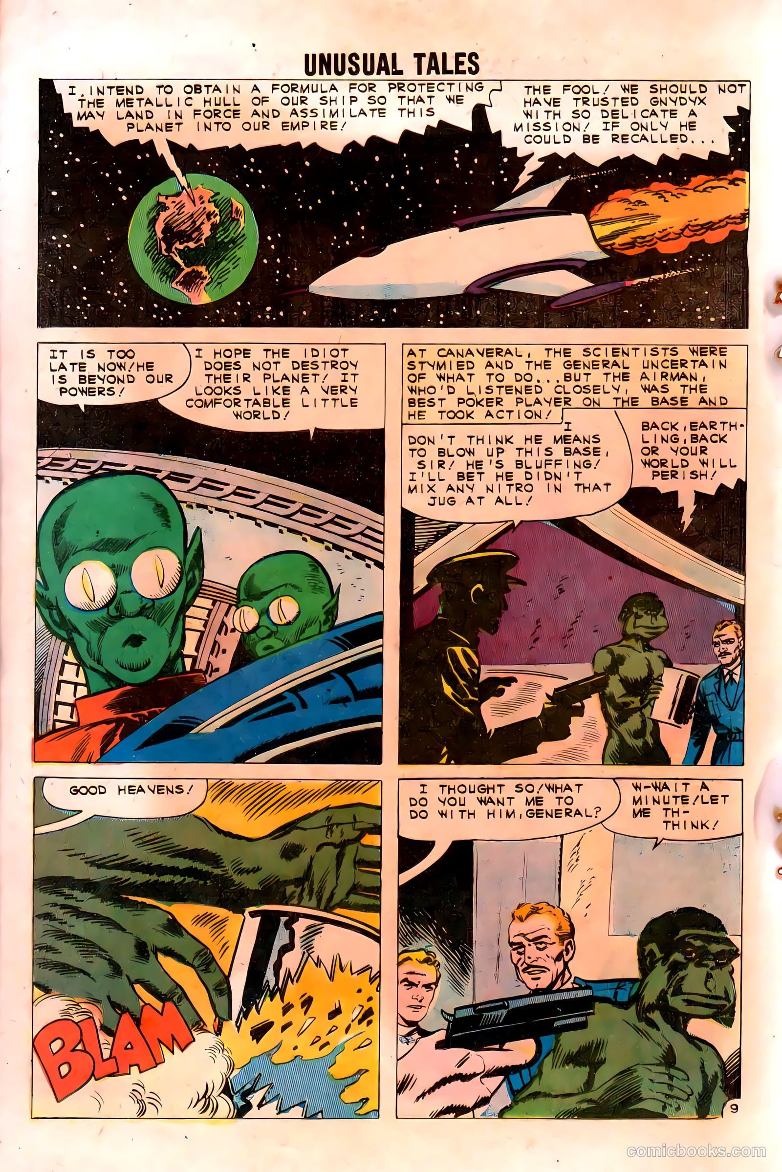 Unusual Tales #31 (1961) — page 12 of 36