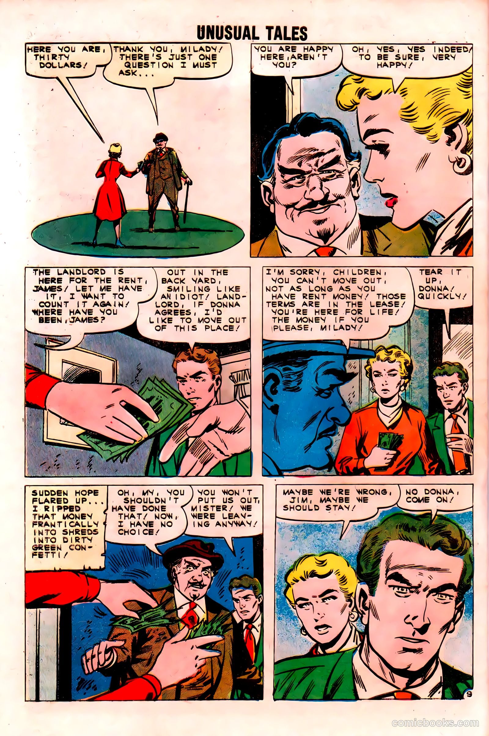 Unusual Tales #31 (1961) — page 32 of 36