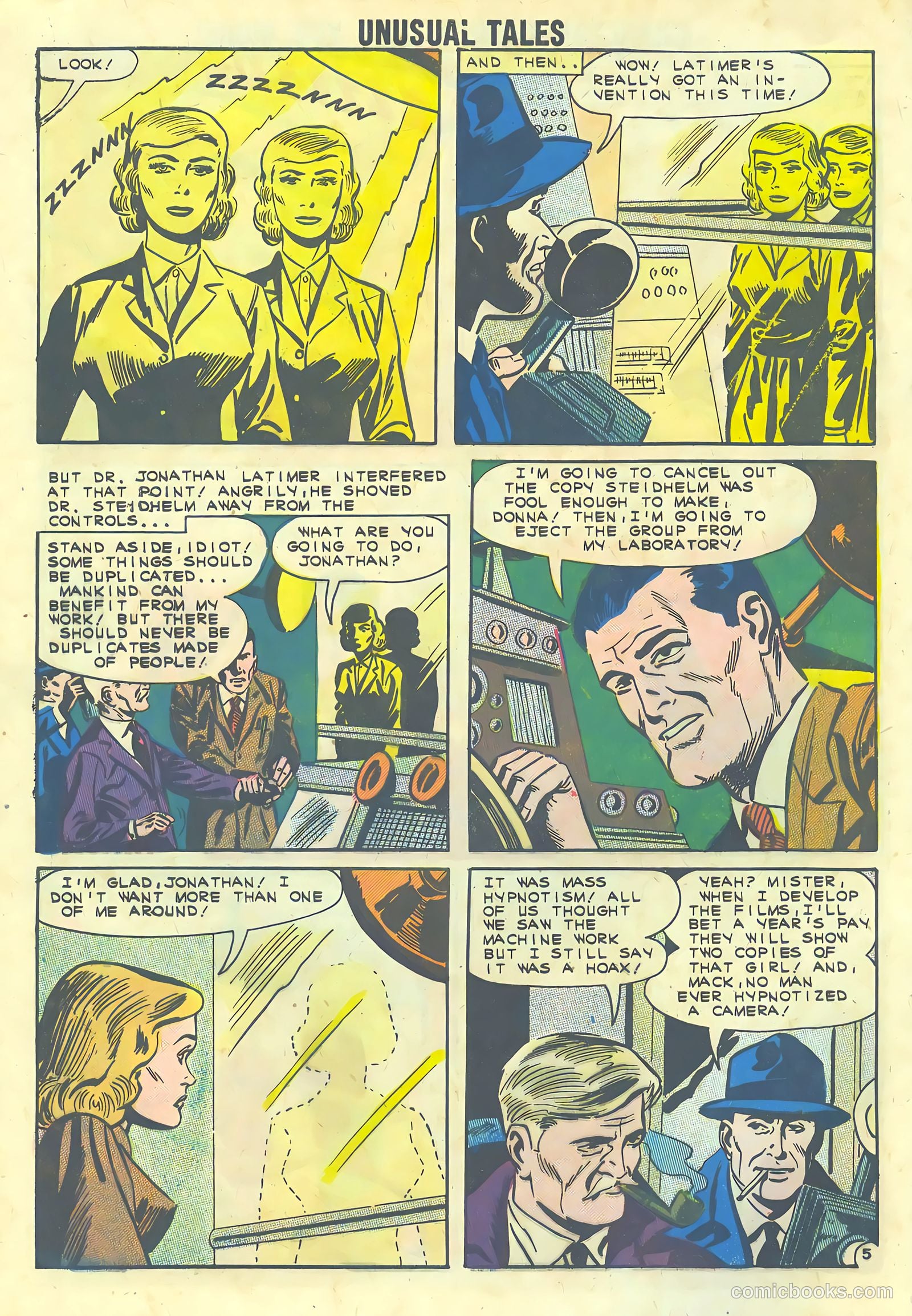 Unusual Tales #32 (1962) — page 8 of 36