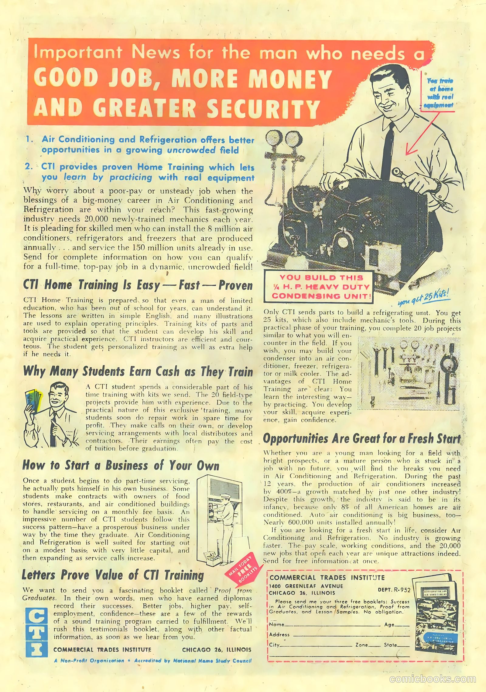 Unusual Tales #32 (1962) — page 15 of 36