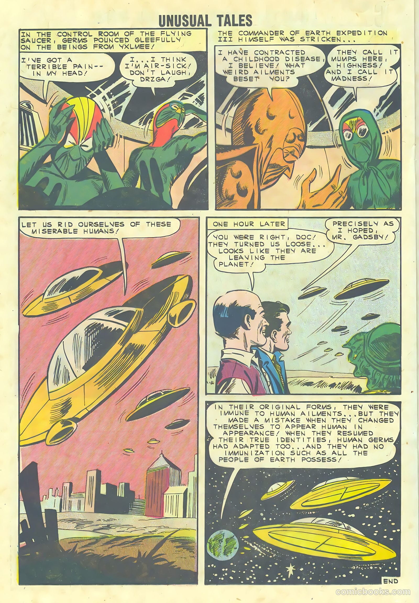 Unusual Tales #32 (1962) — page 20 of 36