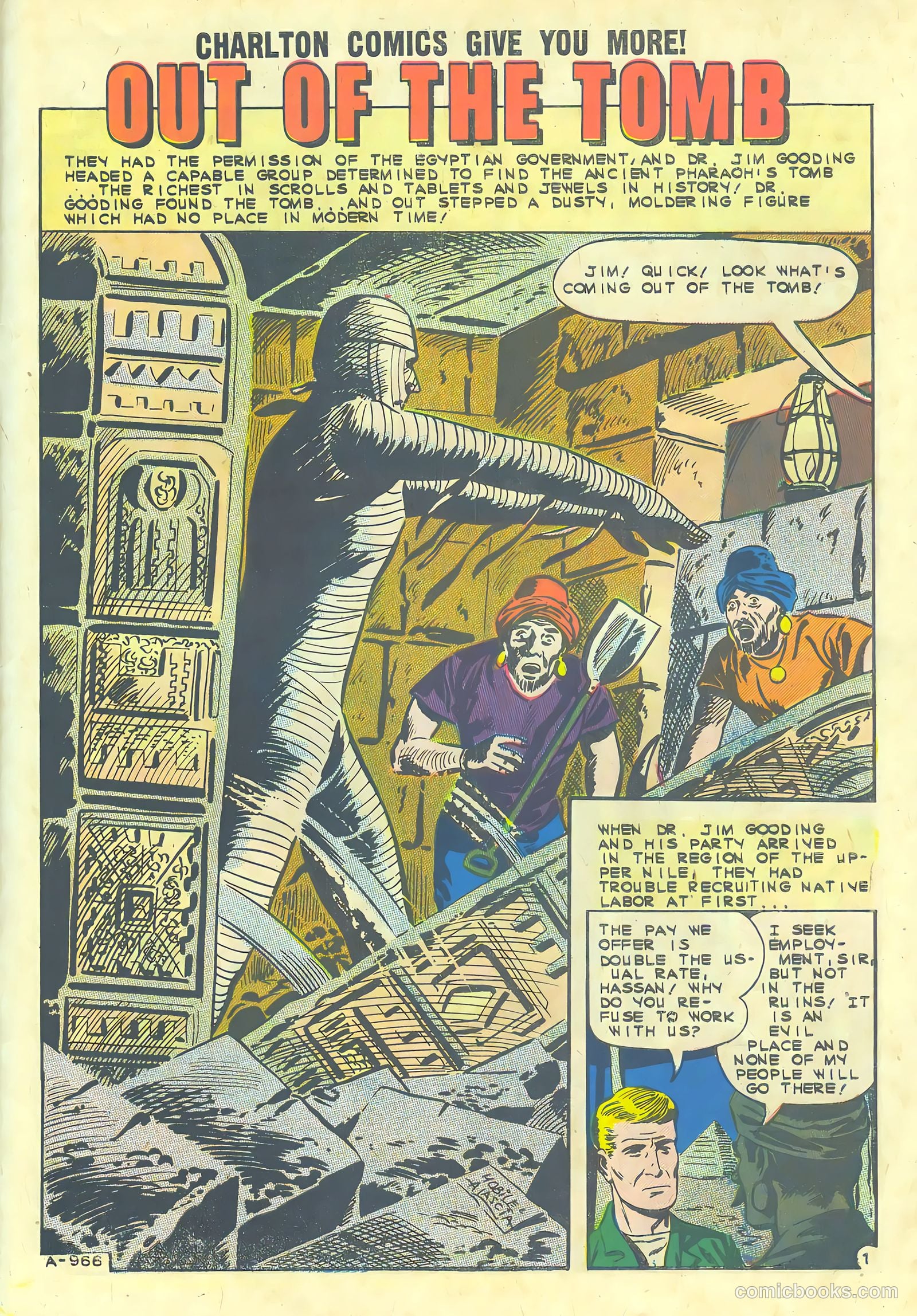 Unusual Tales #32 (1962) — page 27 of 36