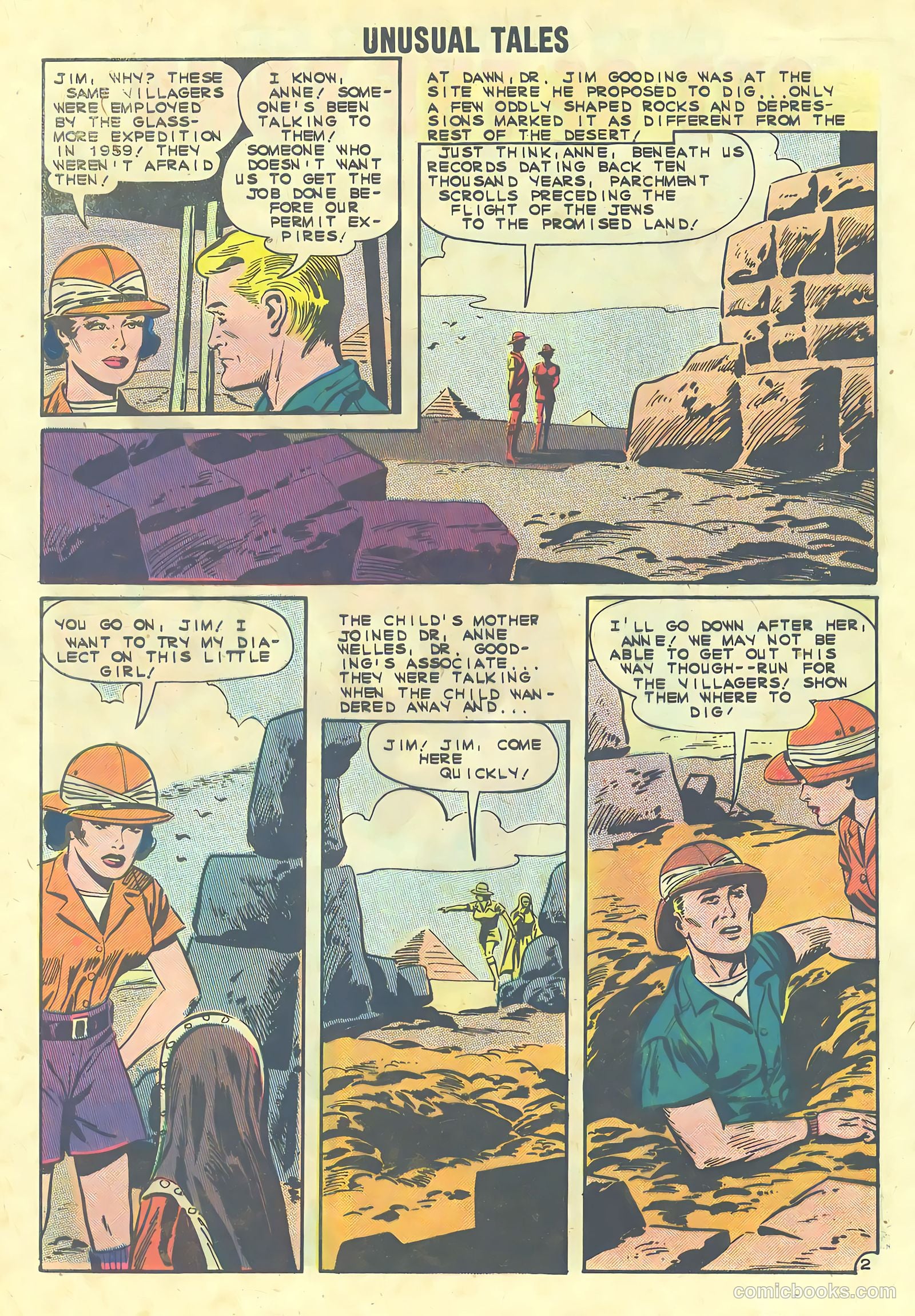 Unusual Tales #32 (1962) — page 28 of 36