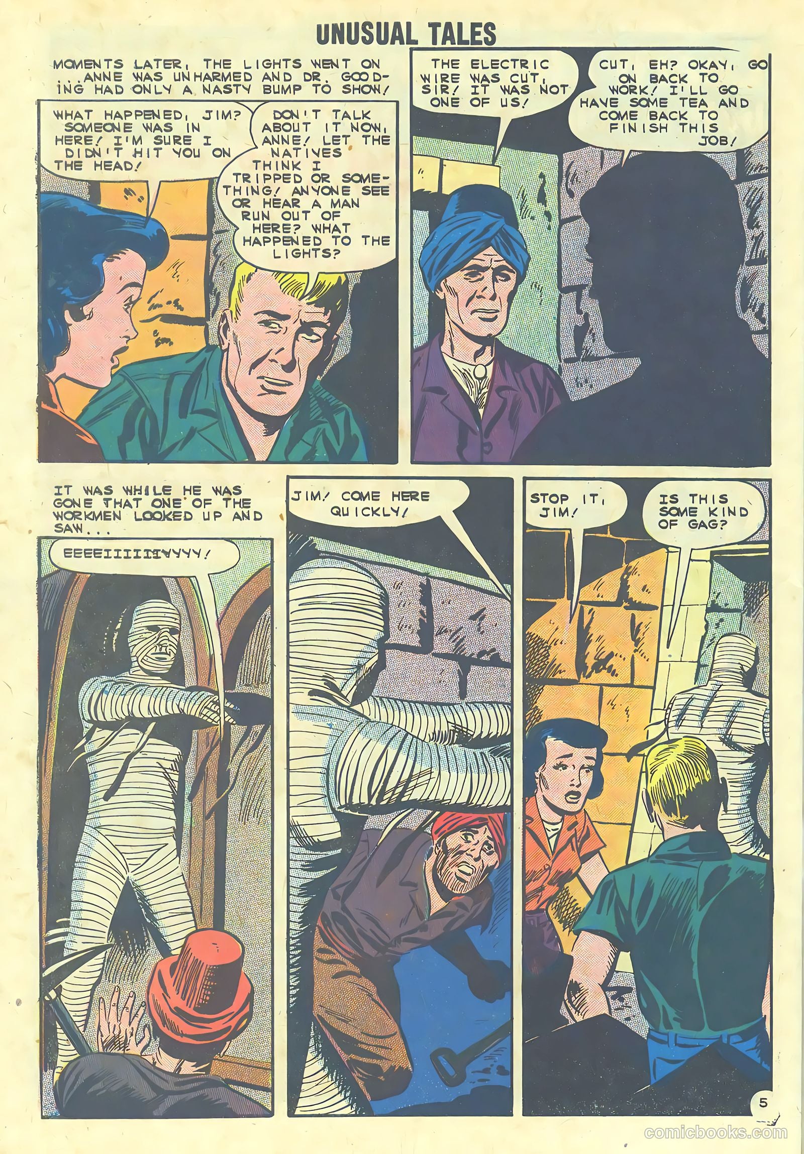 Unusual Tales #32 (1962) — page 32 of 36