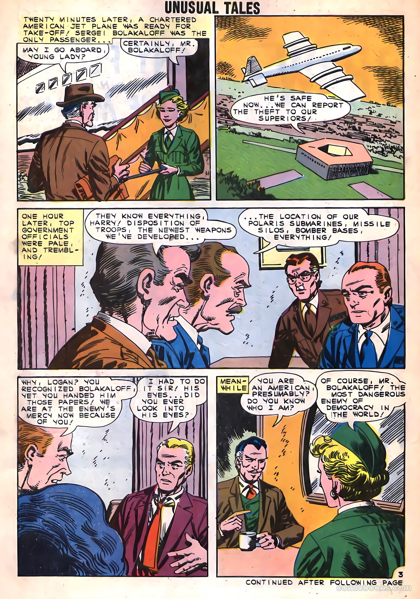 Unusual Tales #33 (1962) — page 5 of 36