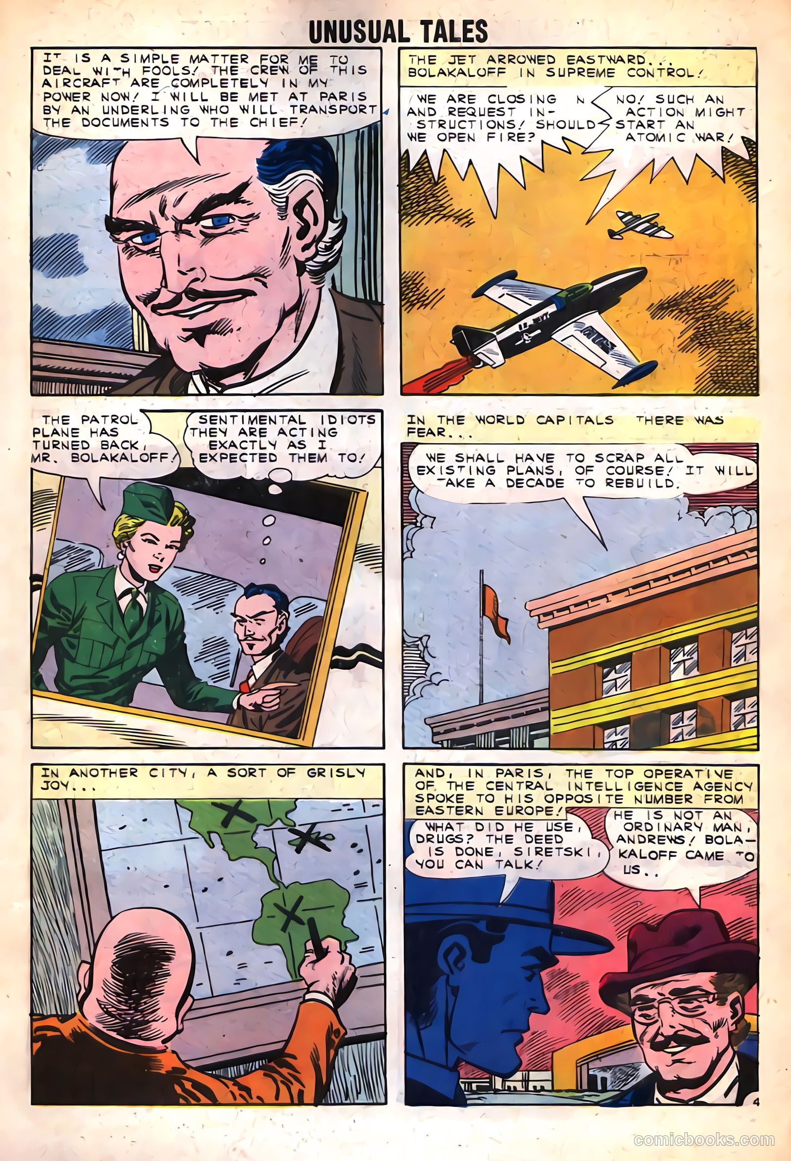 Unusual Tales #33 (1962) — page 7 of 36