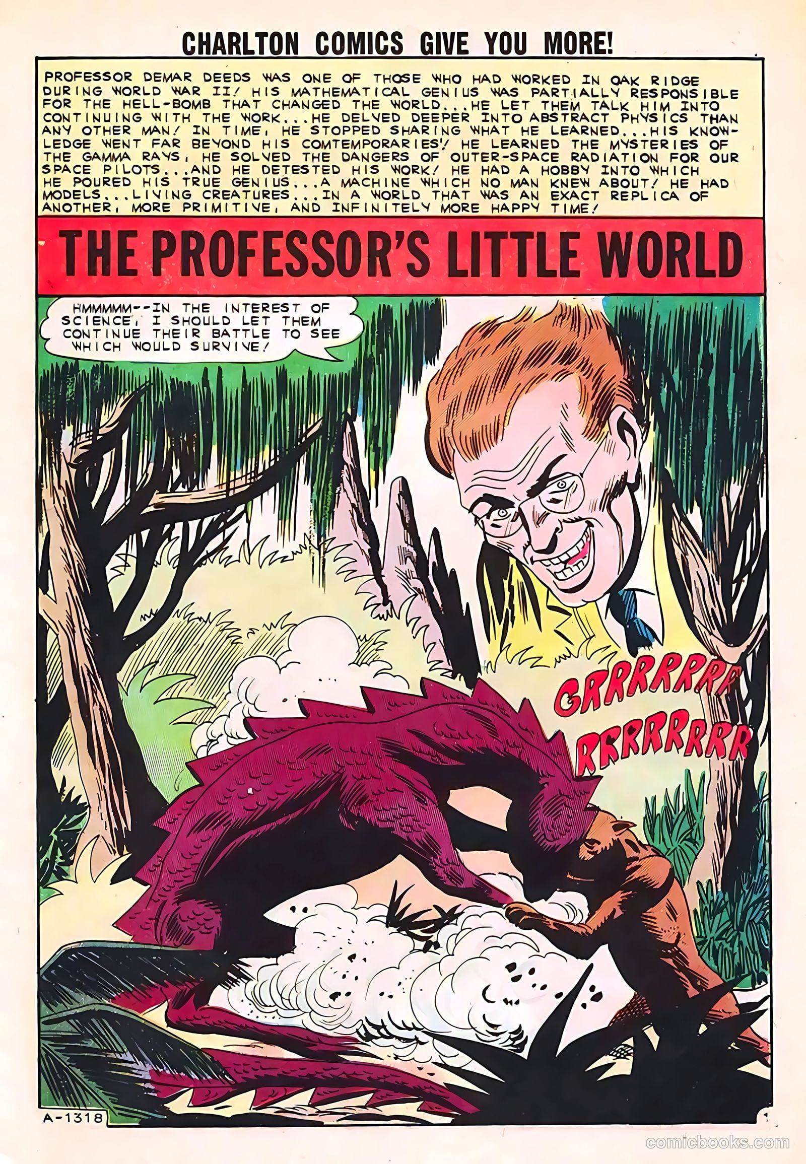 Unusual Tales #34 (1962) — page 3 of 36