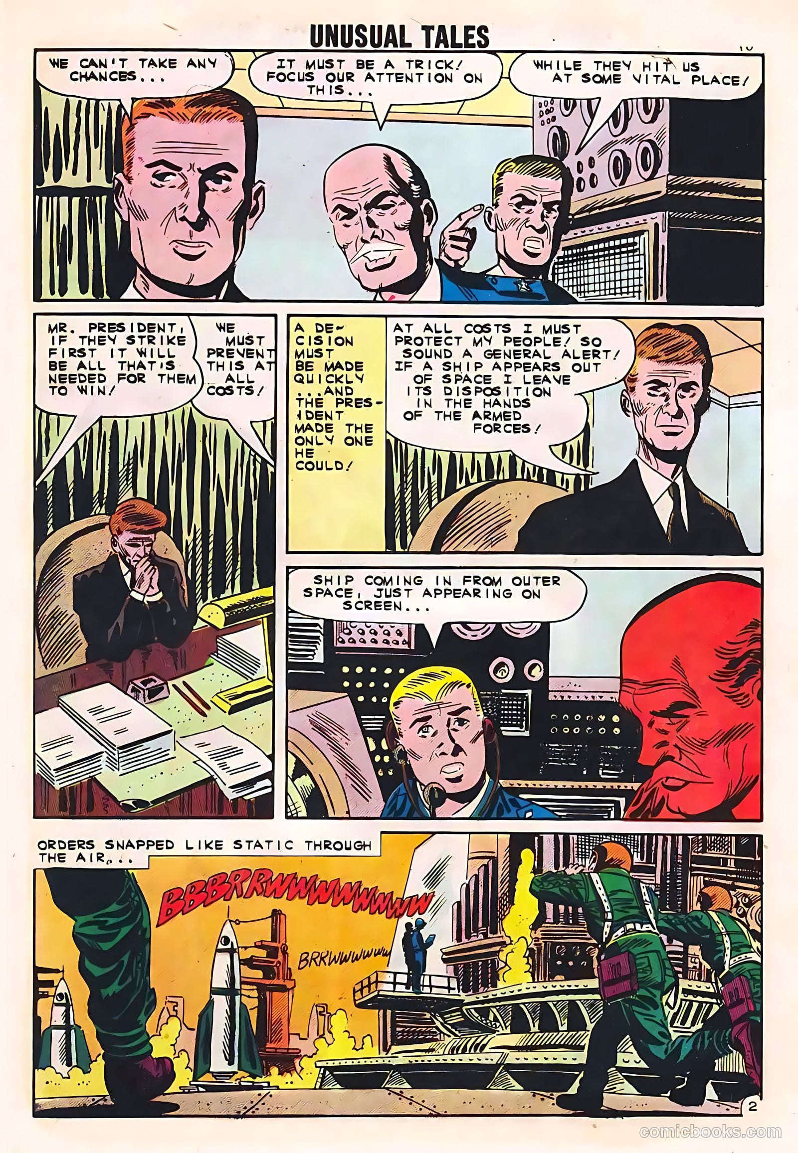 Unusual Tales #34 (1962) — page 12 of 36