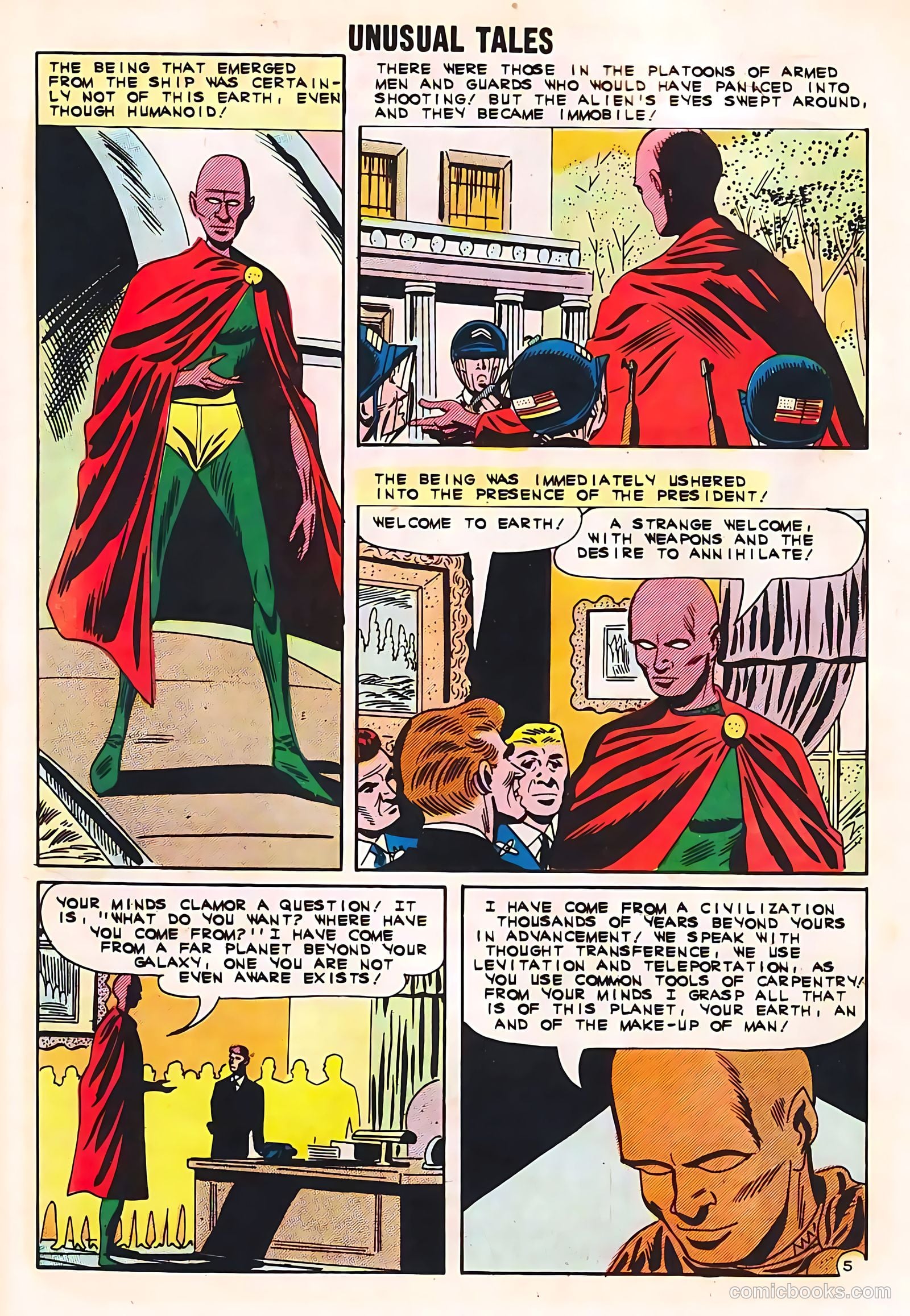 Unusual Tales #34 (1962) — page 16 of 36