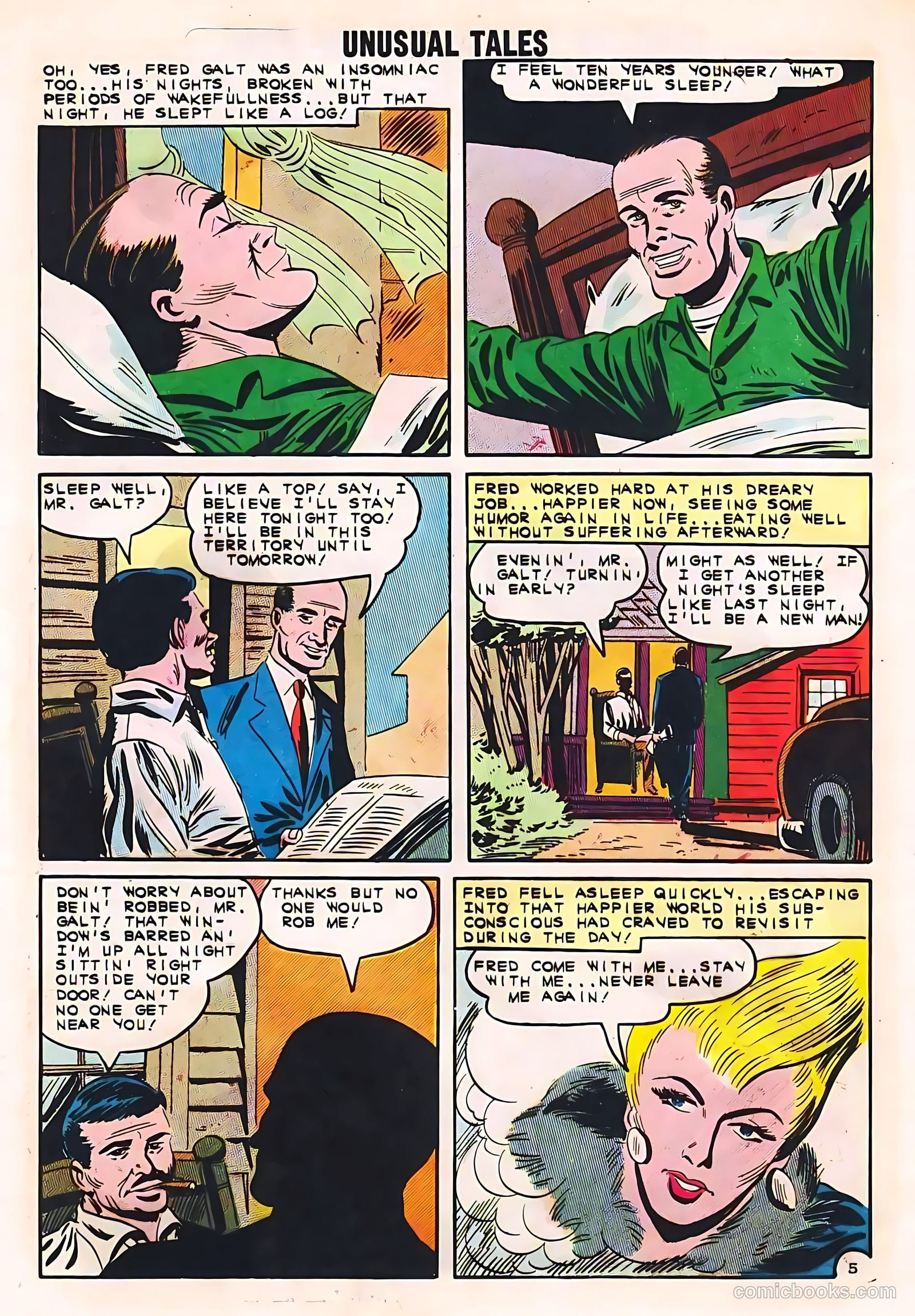 Unusual Tales #34 (1962) — page 28 of 36