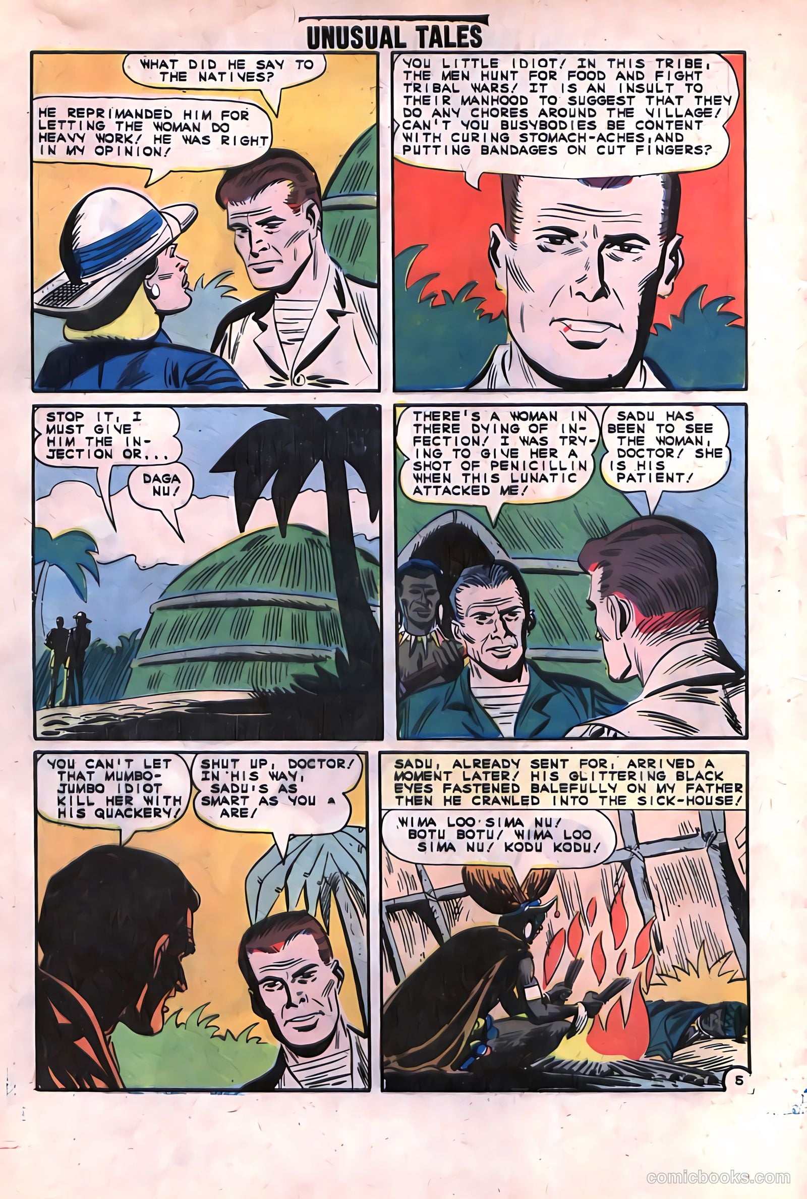 Unusual Tales #35 (1962) — page 8 of 36