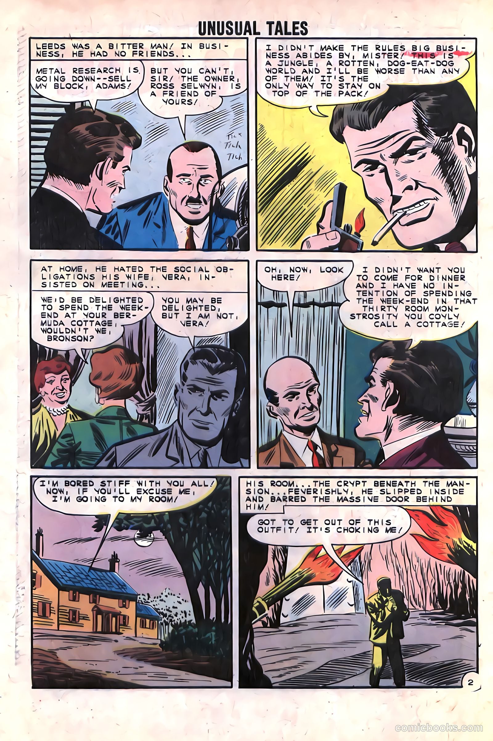 Unusual Tales #35 (1962) — page 28 of 36