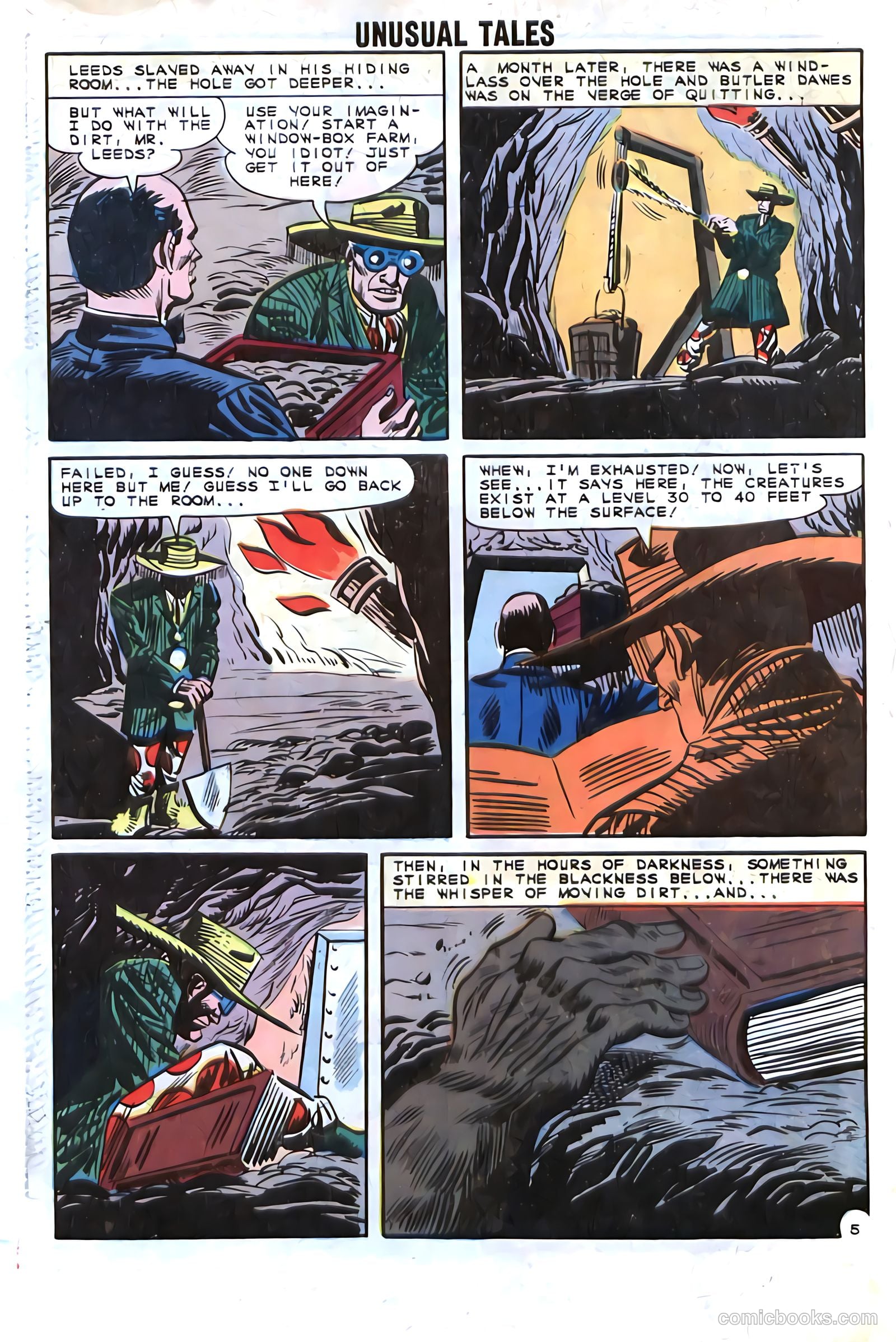 Unusual Tales #35 (1962) — page 32 of 36