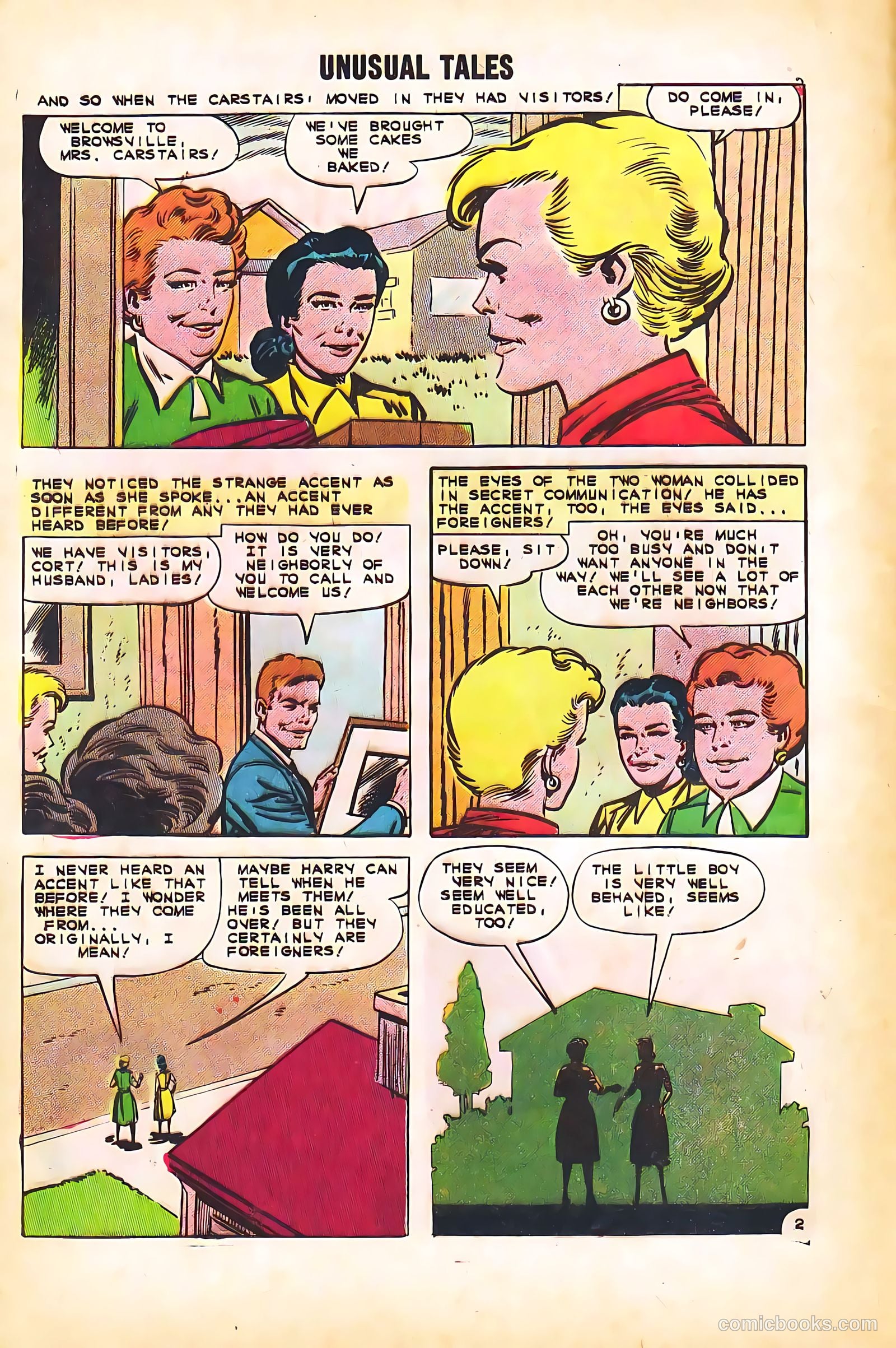 Unusual Tales #36 (1962) — page 4 of 36