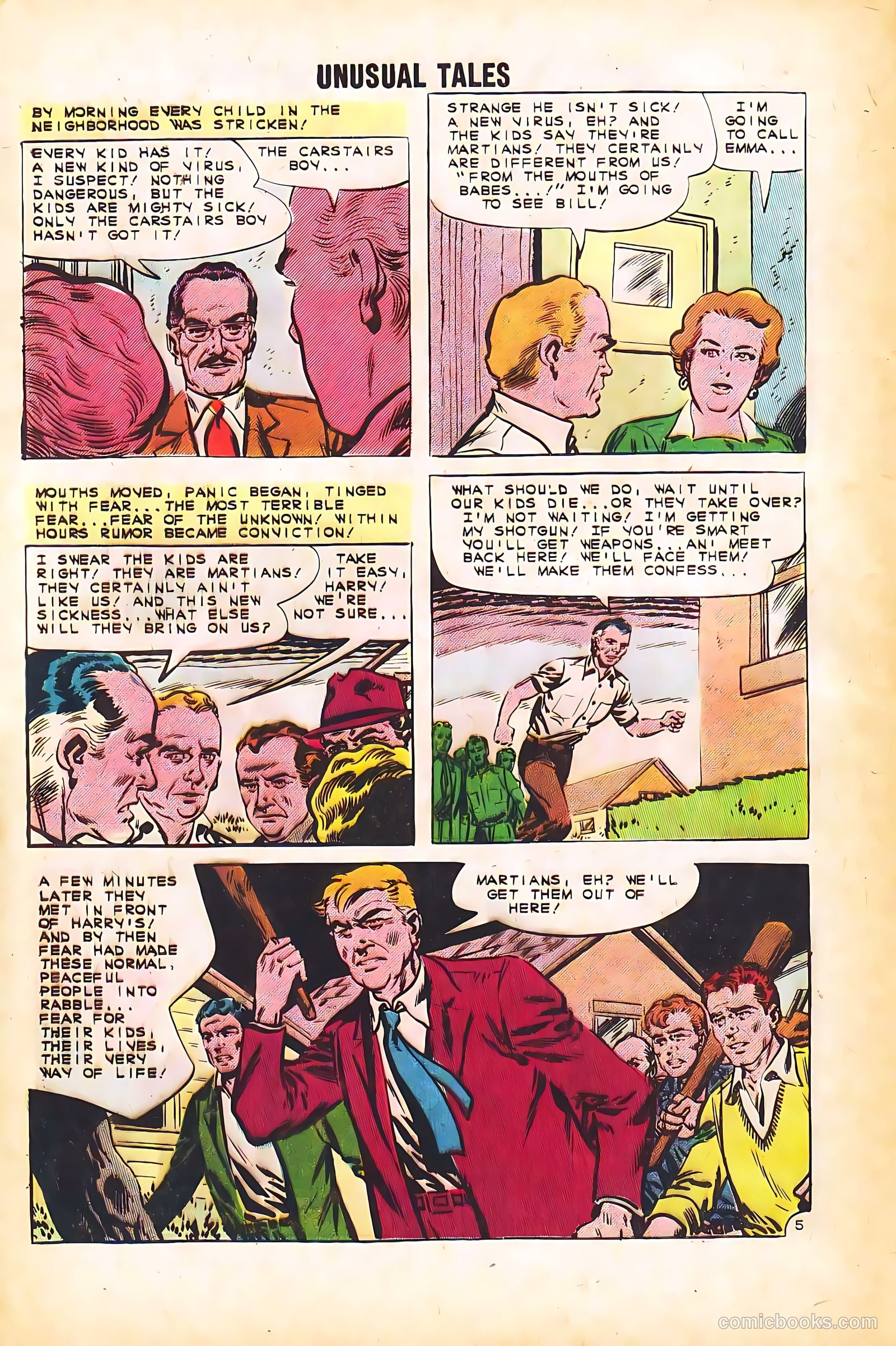 Unusual Tales #36 (1962) — page 8 of 36