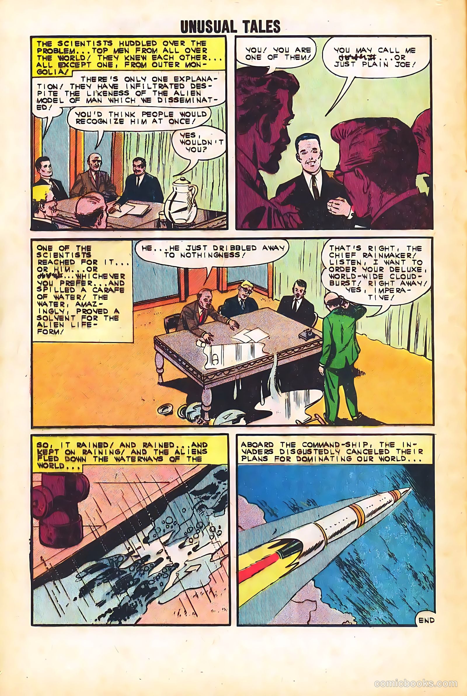 Unusual Tales #36 (1962) — page 12 of 36