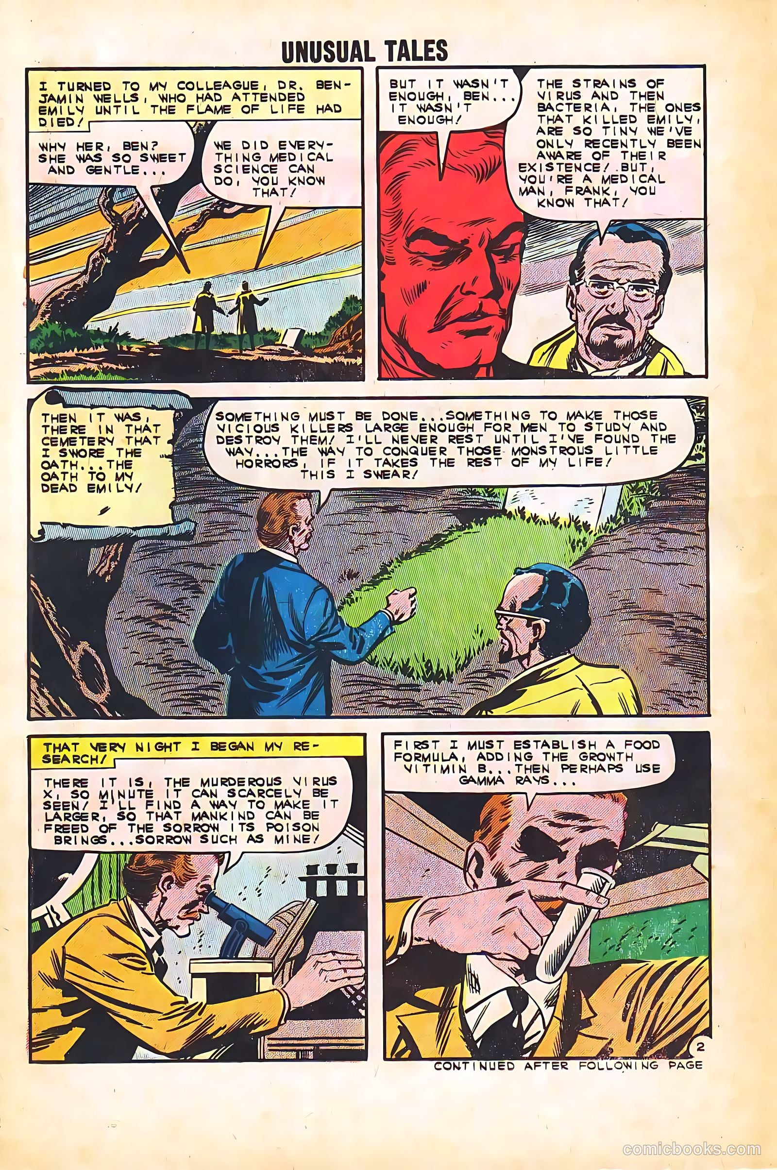 Unusual Tales #36 (1962) — page 14 of 36
