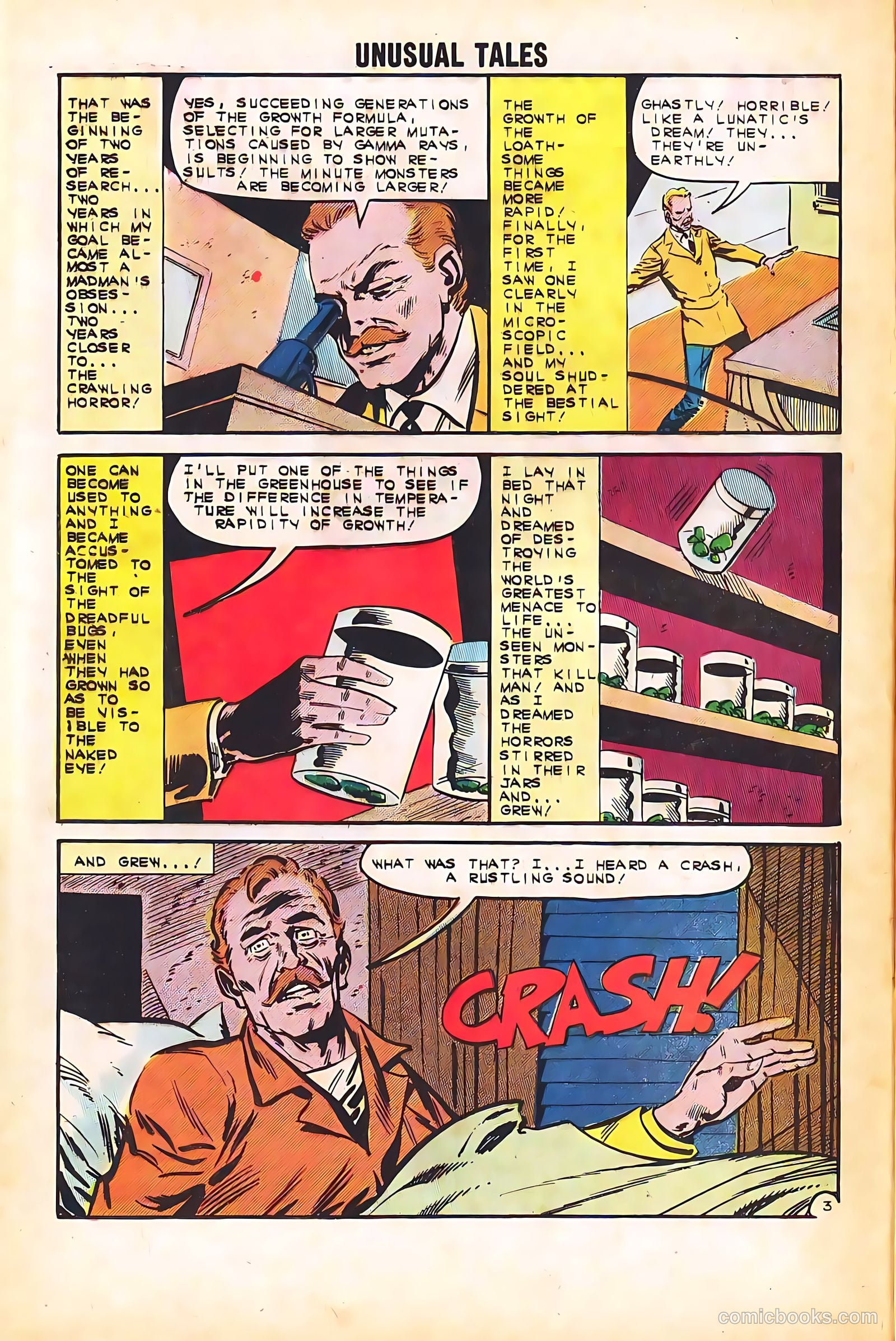 Unusual Tales #36 (1962) — page 16 of 36
