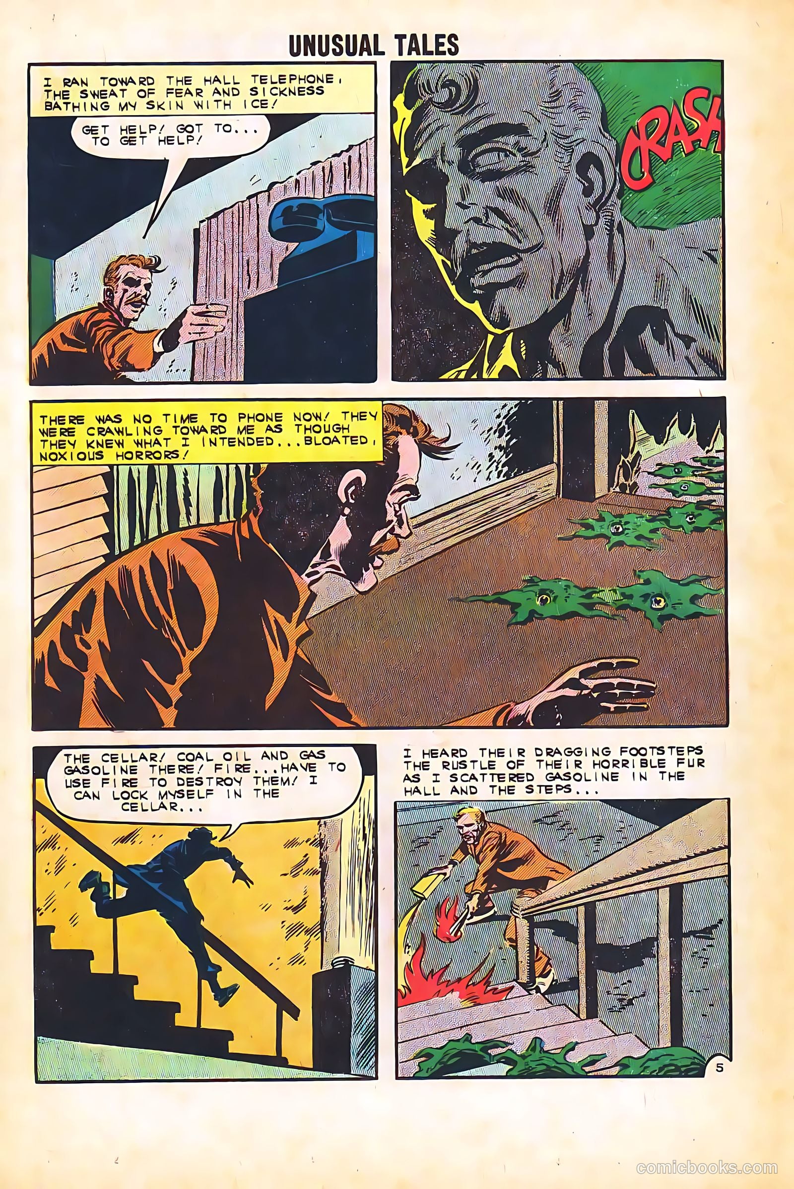 Unusual Tales #36 (1962) — page 18 of 36