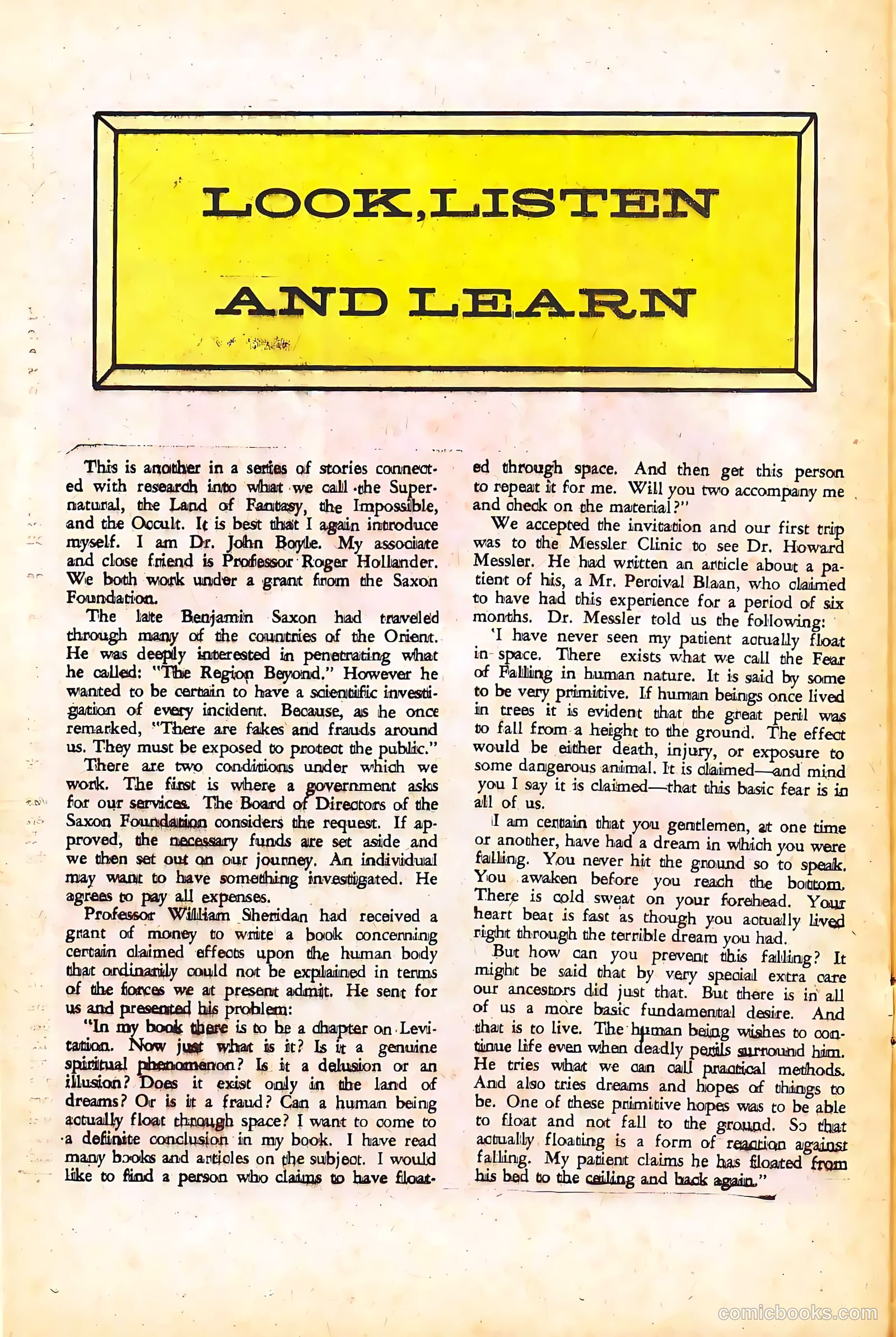 Unusual Tales #36 (1962) — page 20 of 36