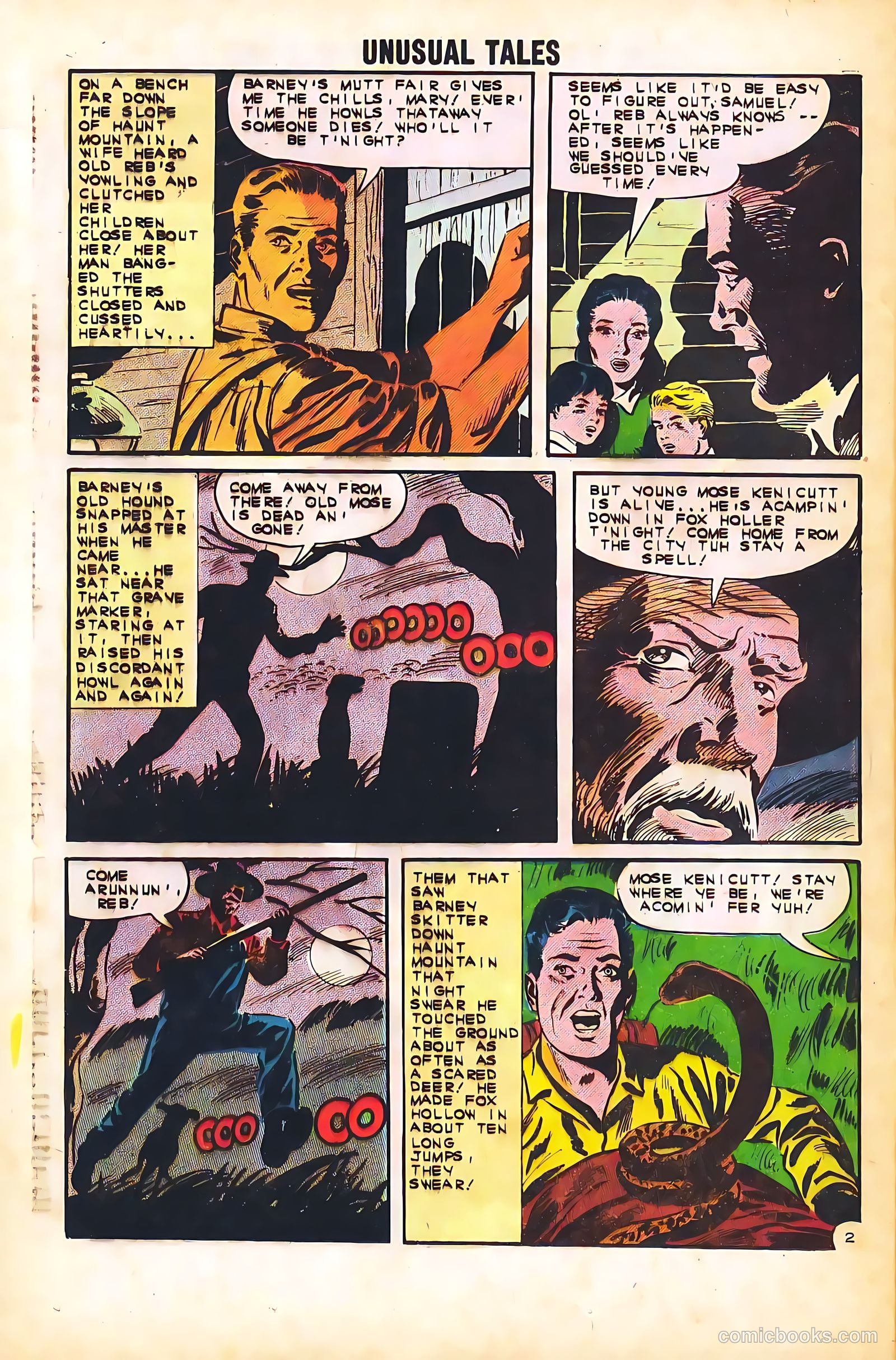 Unusual Tales #36 (1962) — page 24 of 36